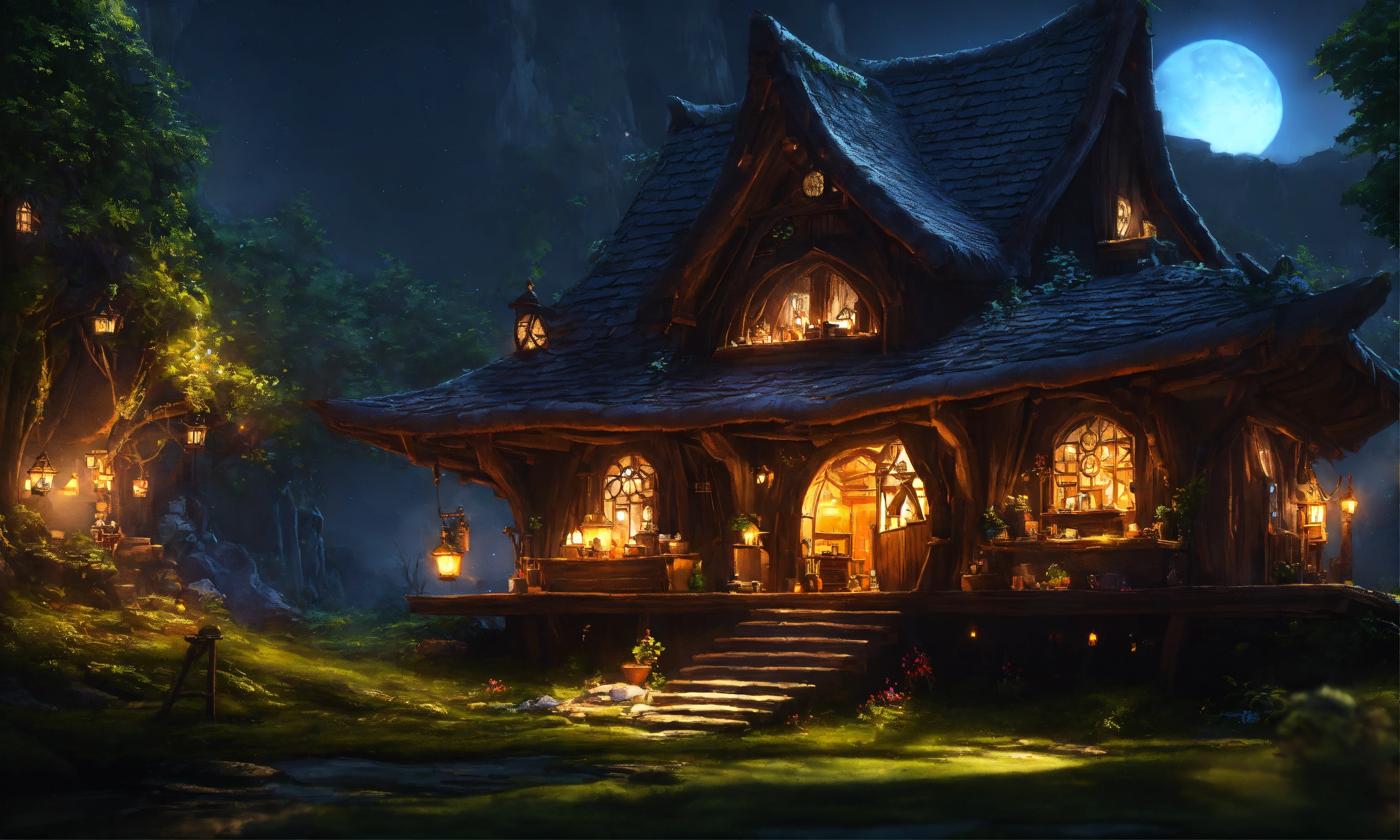 Lexica - Epic beautiful shot of a ultra detailed and very small and ...