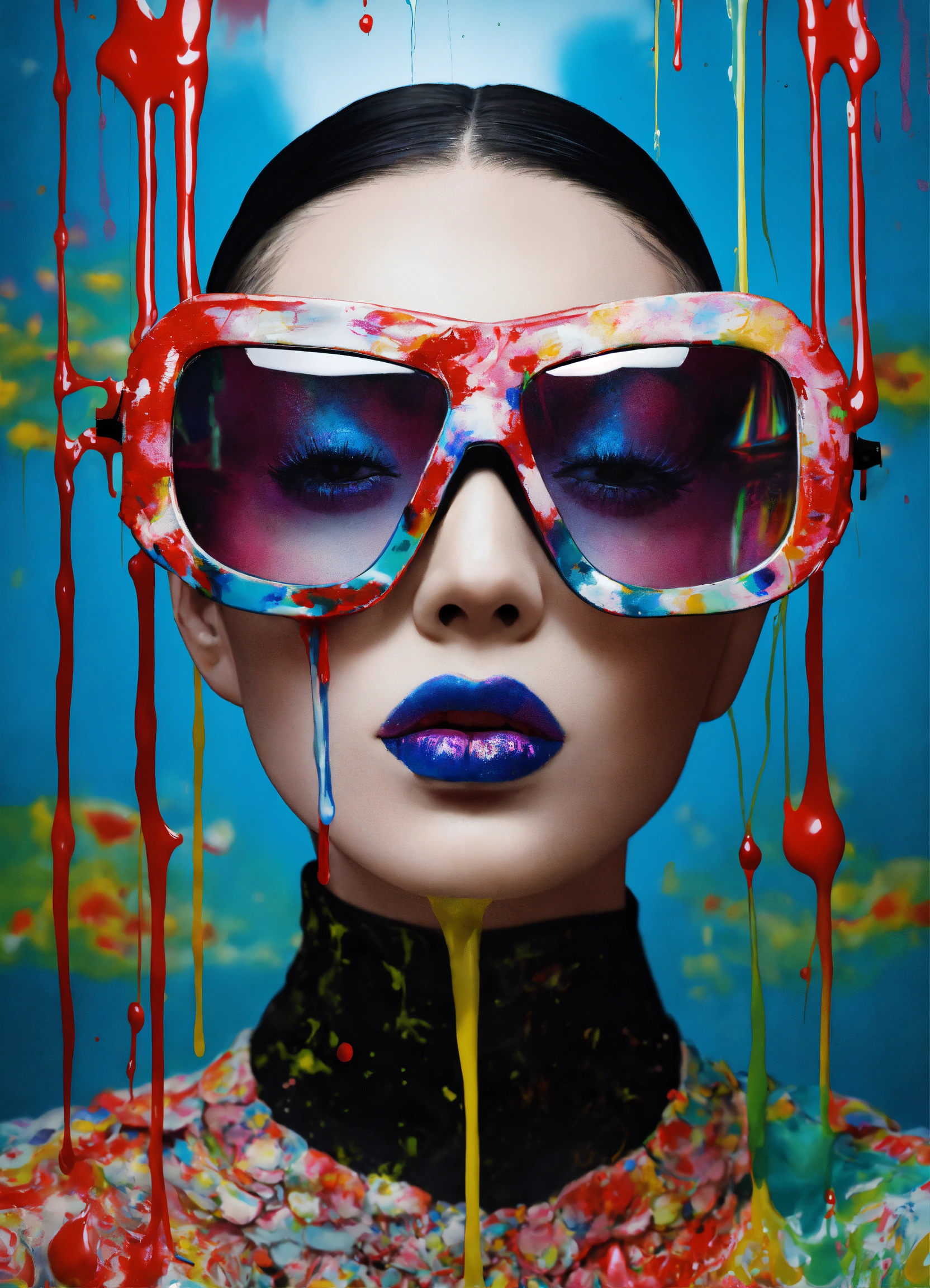 Lexica - Front portrait Photography, transparent porcelain Dark Vador ...