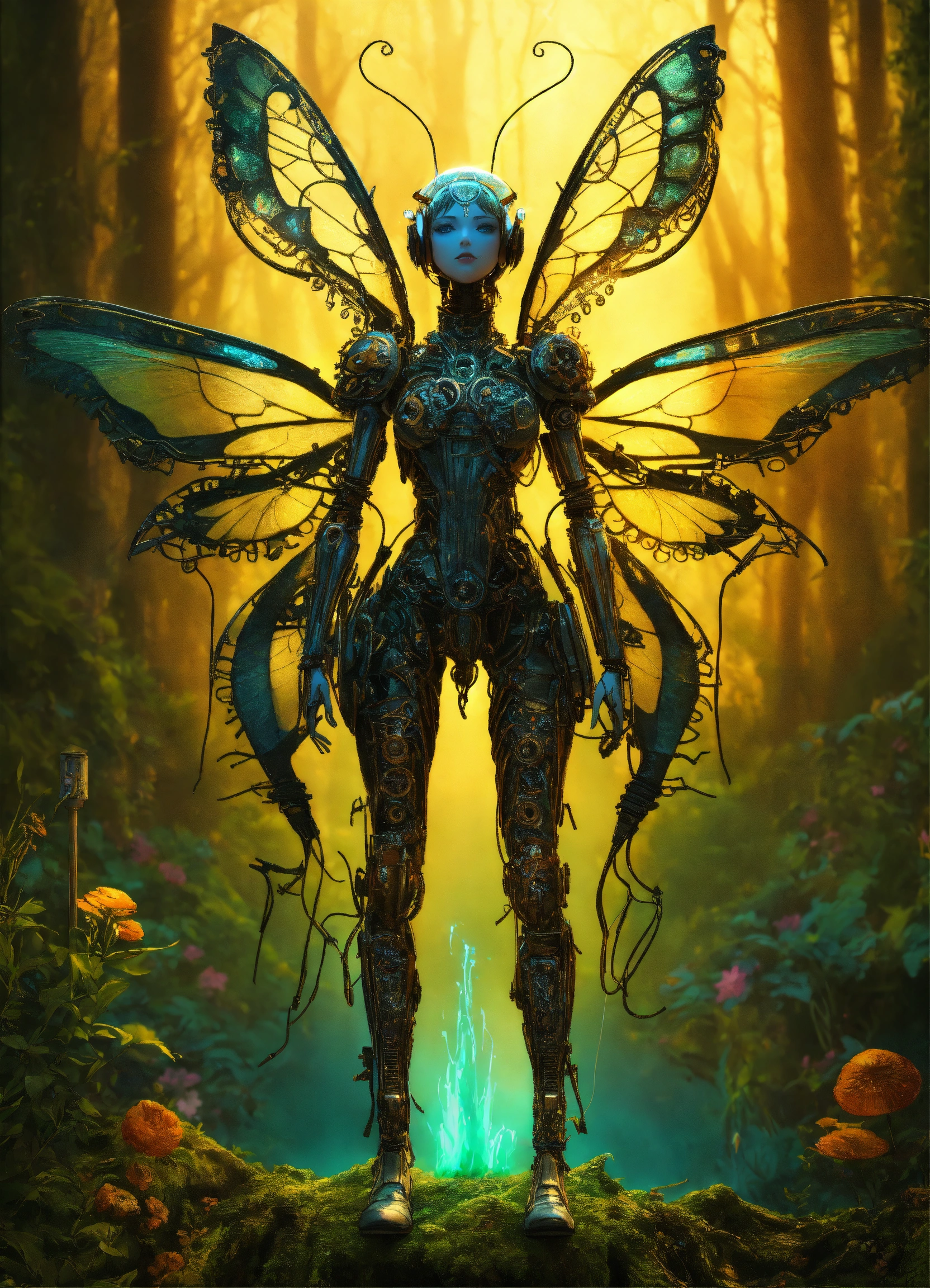 Lexica - Human insect, flying fairy antennae, legs, feet with boots ...