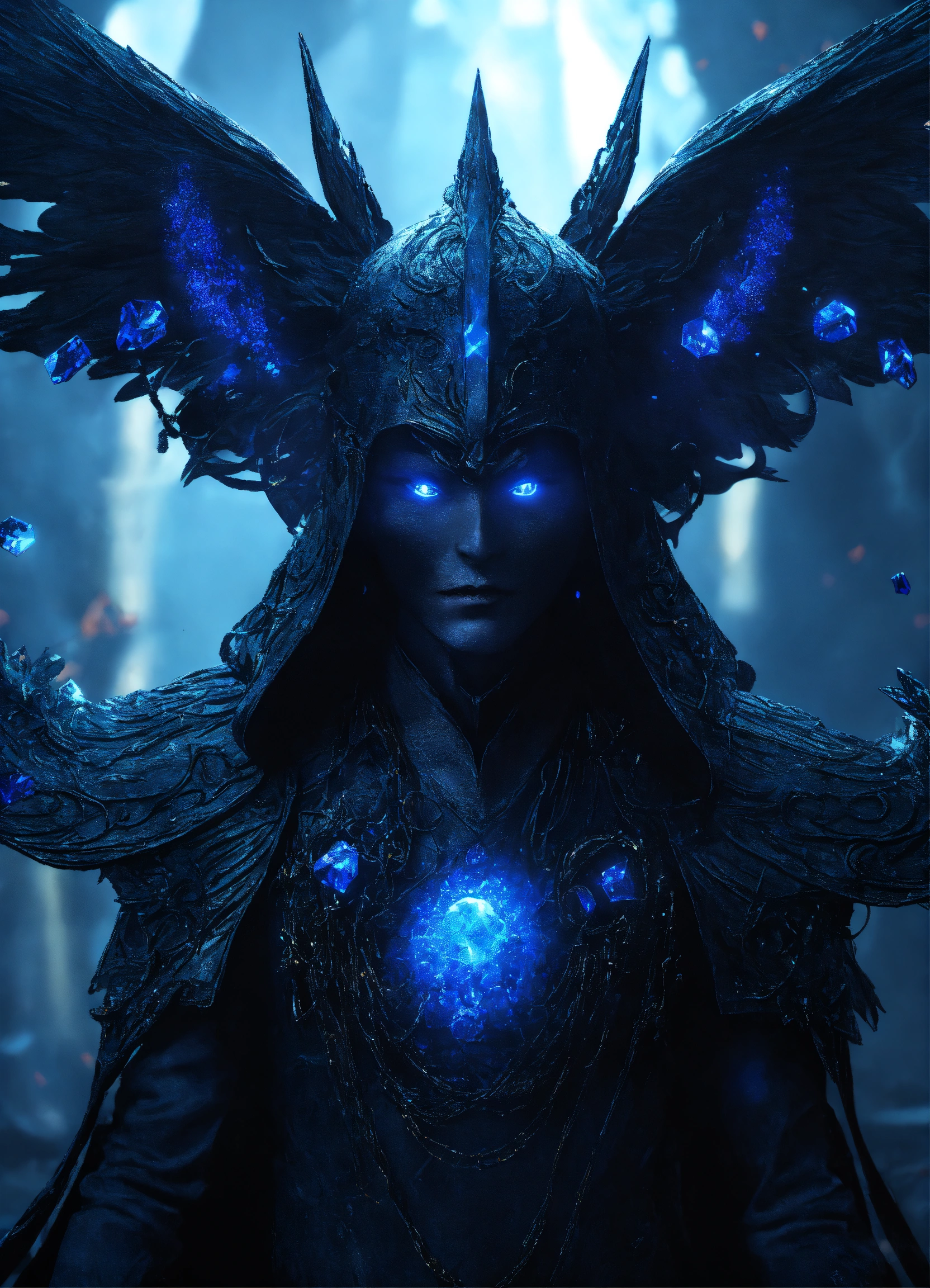 Lexica - humanoid creature with no nose no eyes and piraña teeth ...