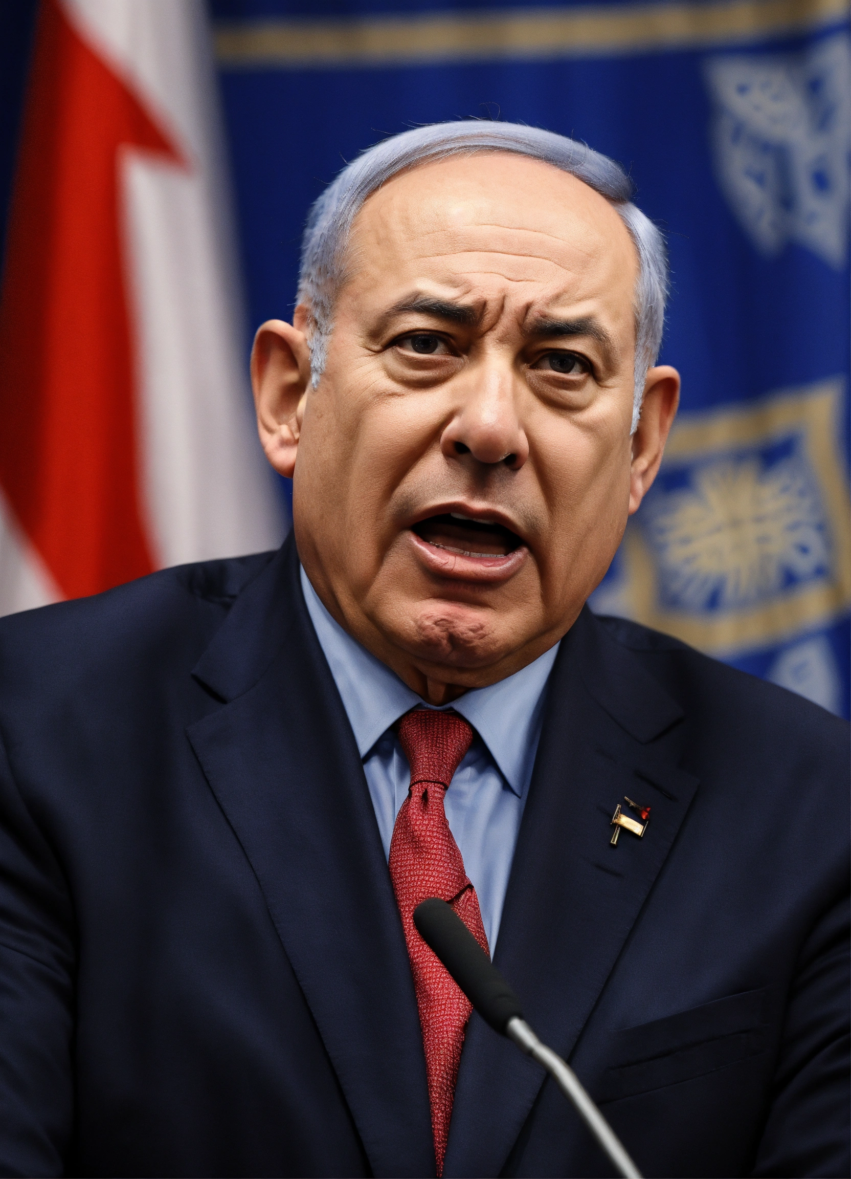 Lexica - Netanyahu is screaming