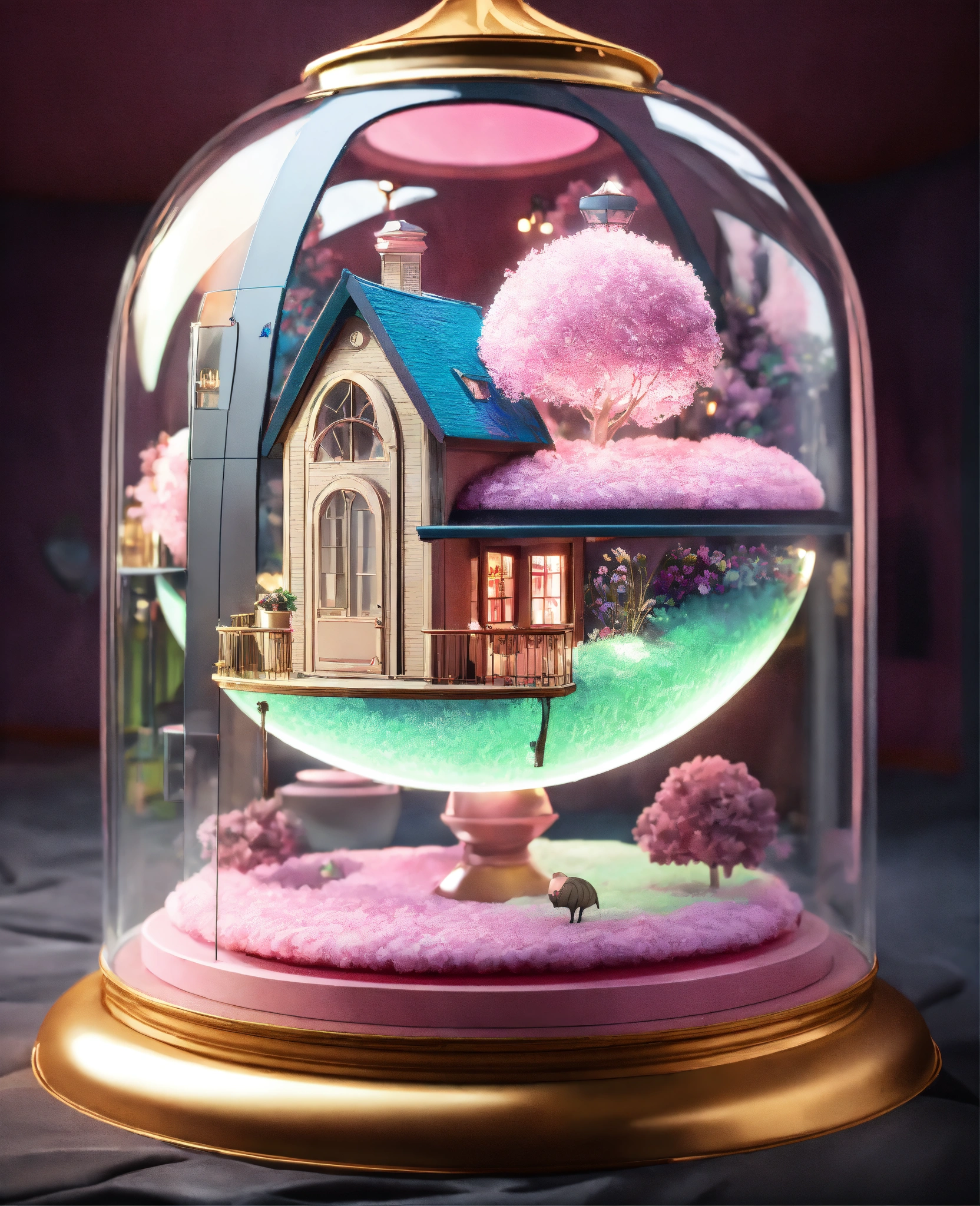 Lexica - House ,designed by Tim Burton . design inspiration. Unreal ...