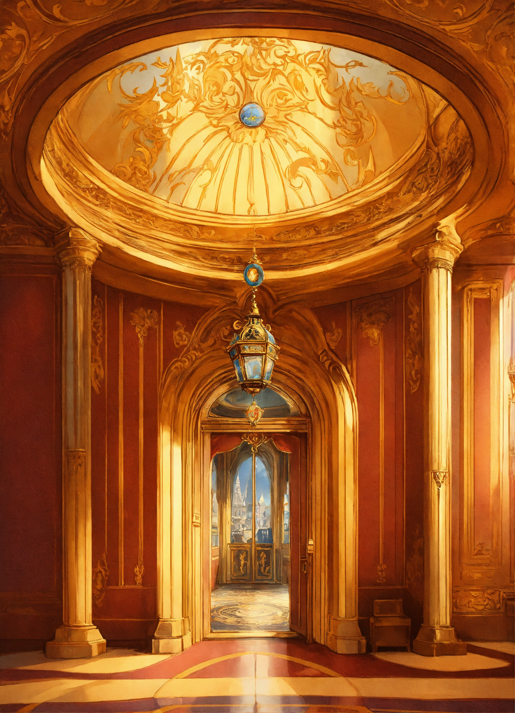 Lexica Russian dome elevator arabesque animation king french mocking