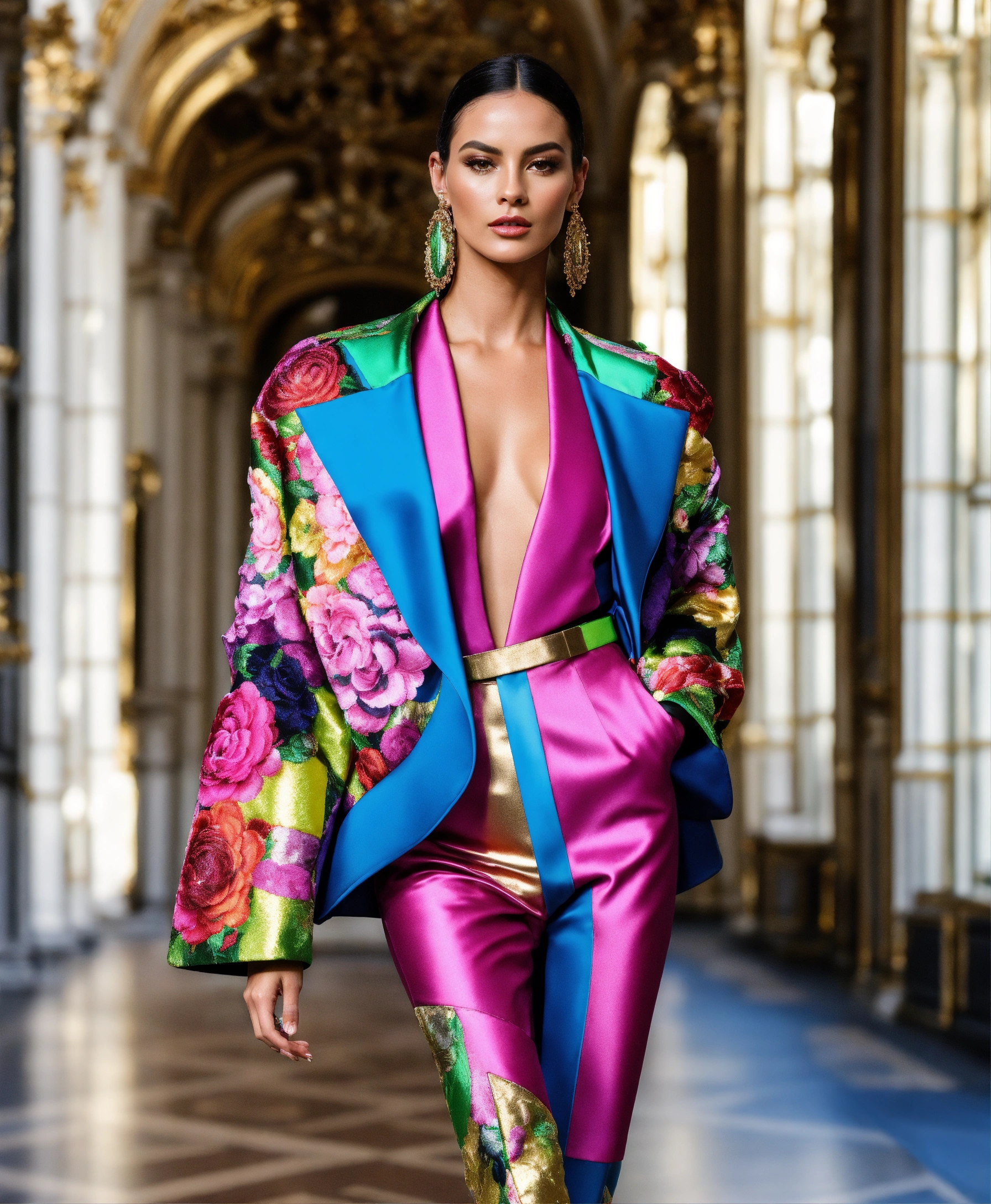 Lexica - Ultra realistic full body photo of a fierce Italian model ...