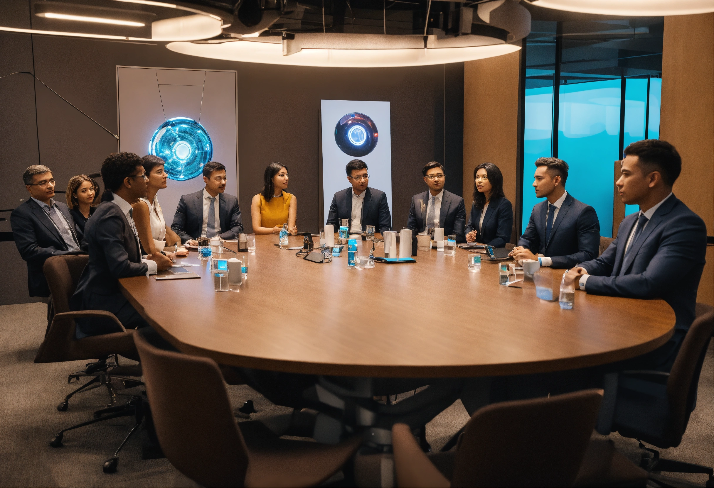 Lexica - Business men and business women representing Tech giants ...
