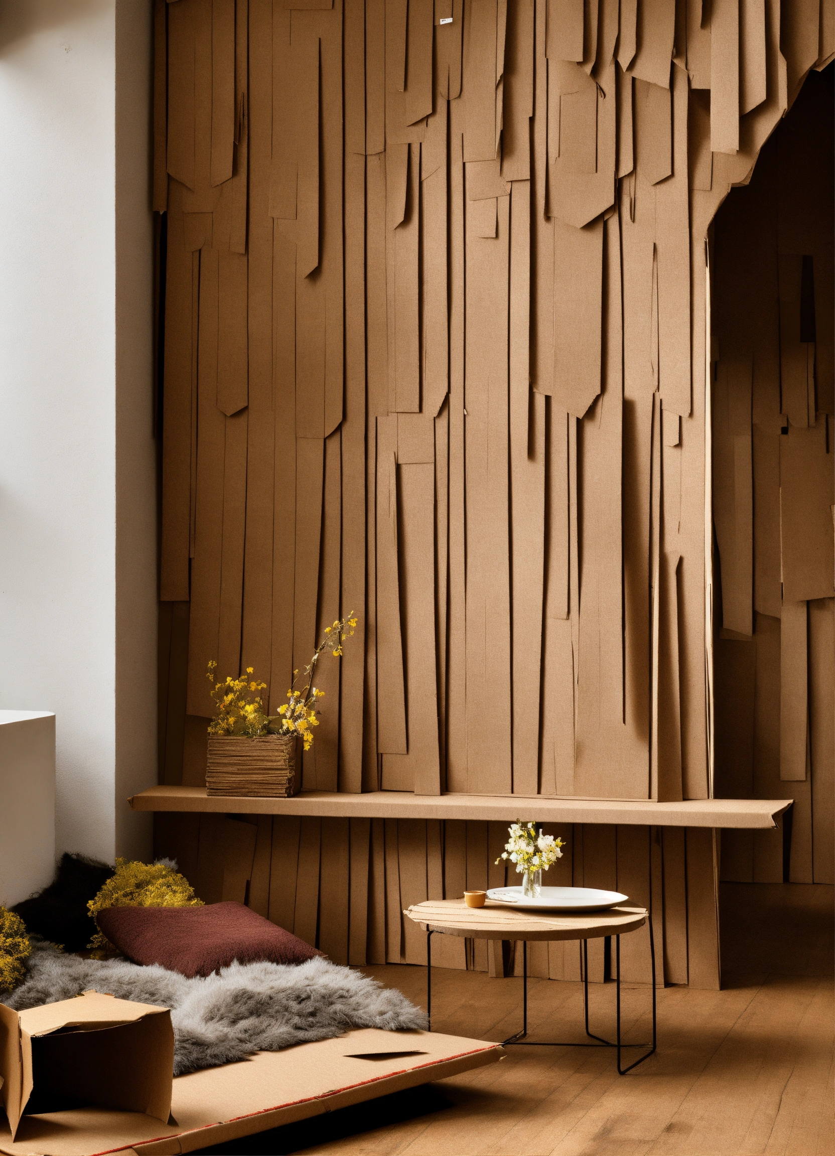 Lexica - Interior .cardboard decorations