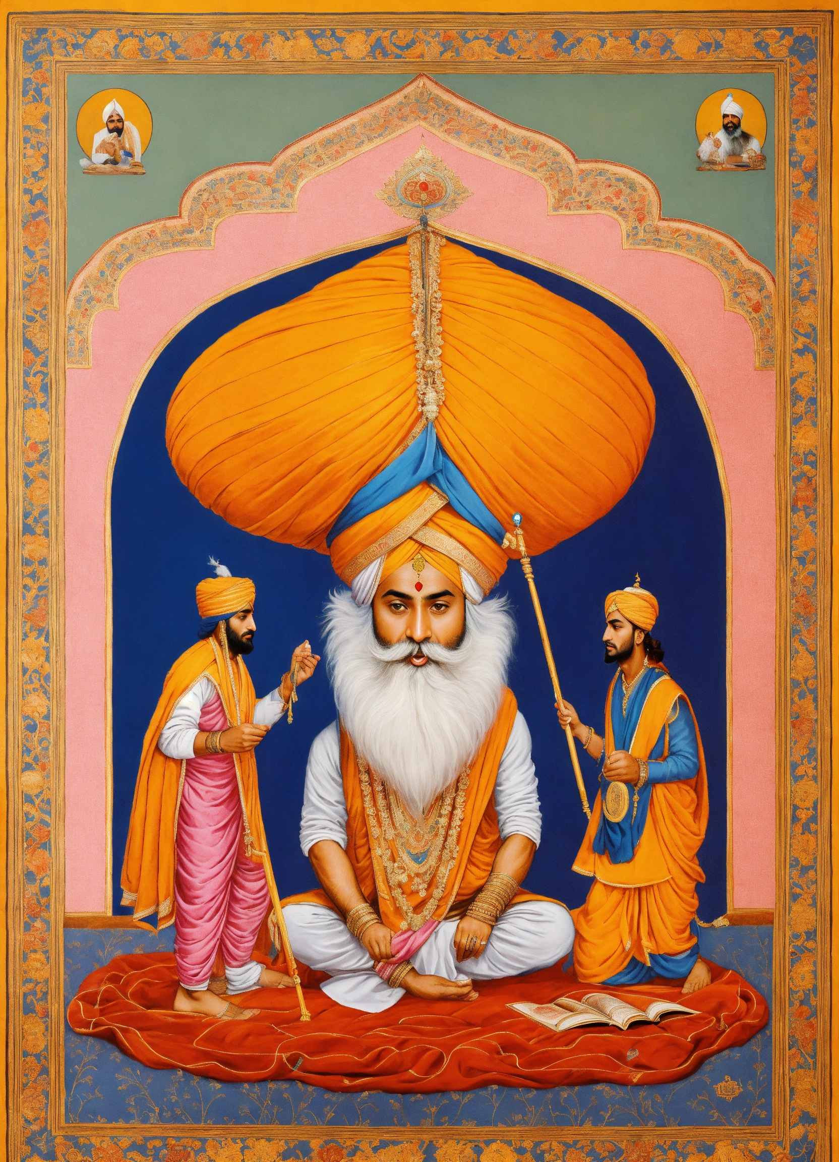 Lexica - Gursikh mans & Womans worshing guru granth sahib