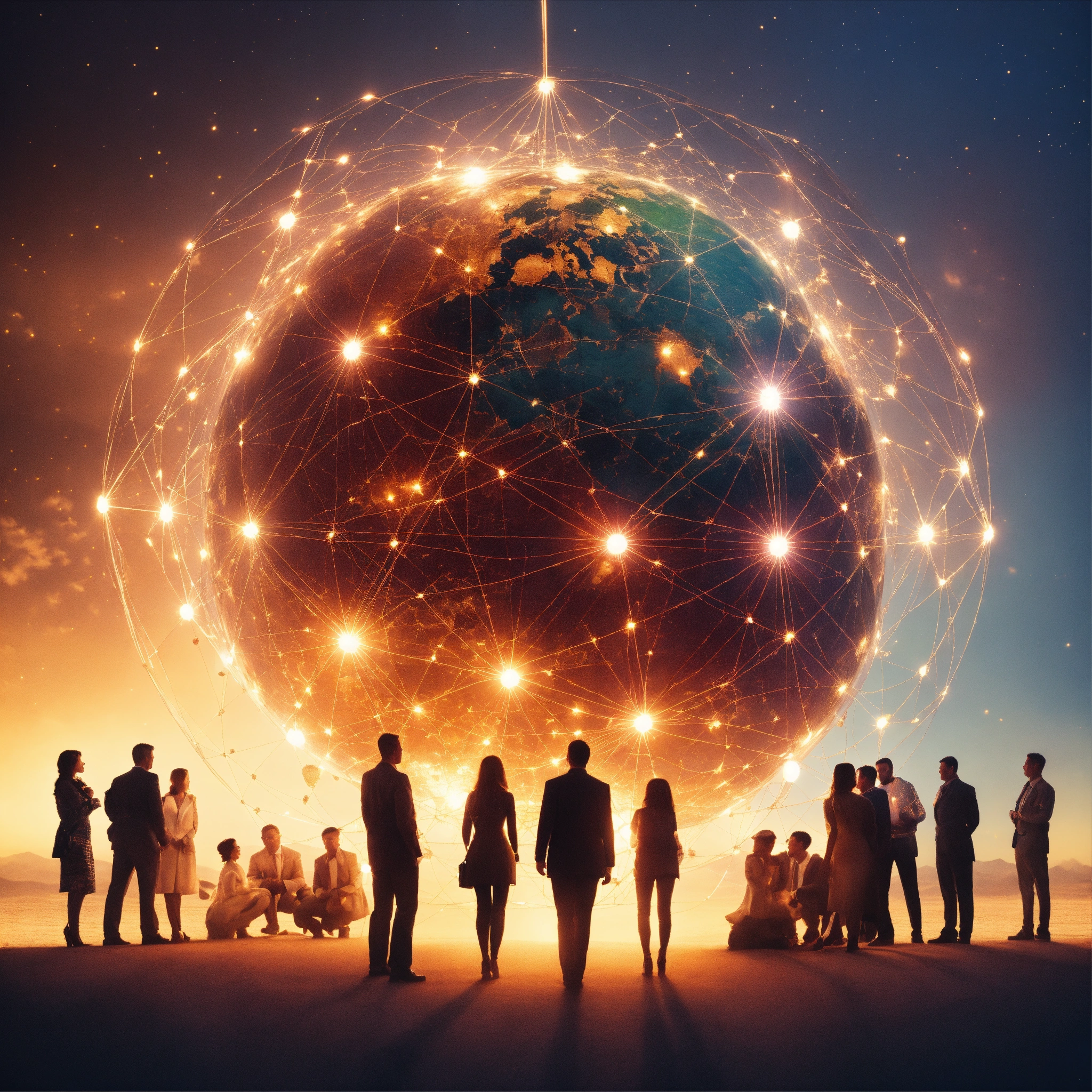 Lexica - A future vision of a civilian in power, a man and woman who ...