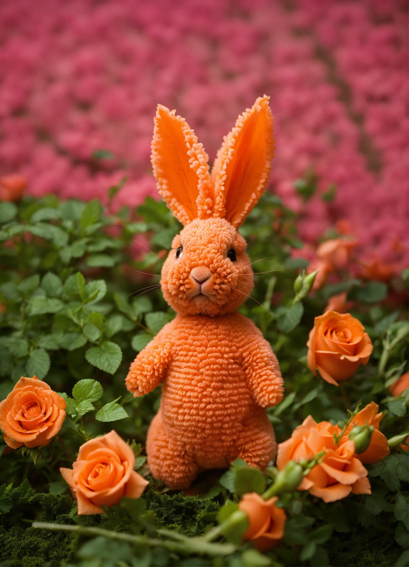 Lexica - Rose rabbit in the form of carrot