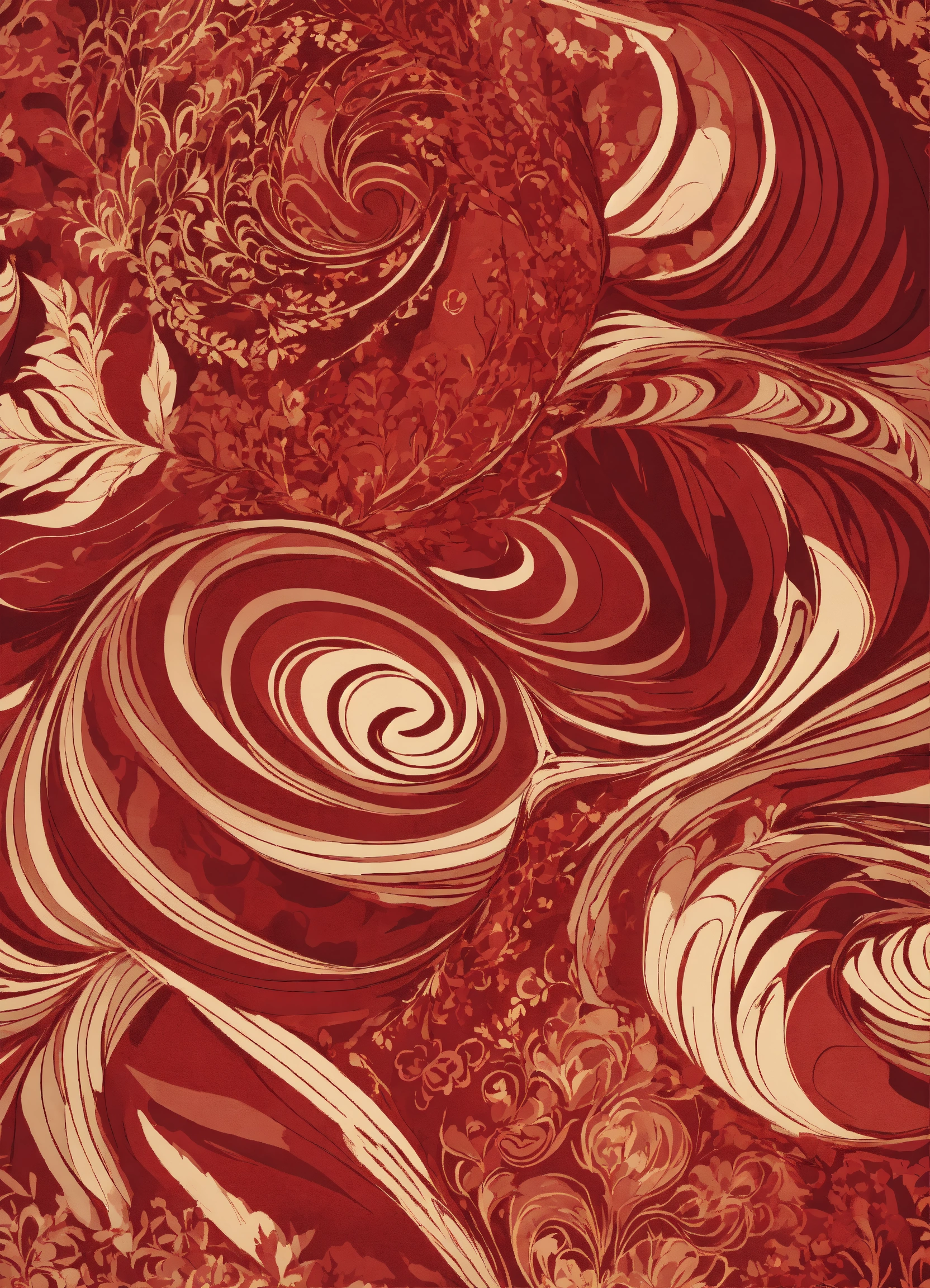 Lexica - Beautiful abstract pattern for gift wrapping paper in burgundy ...