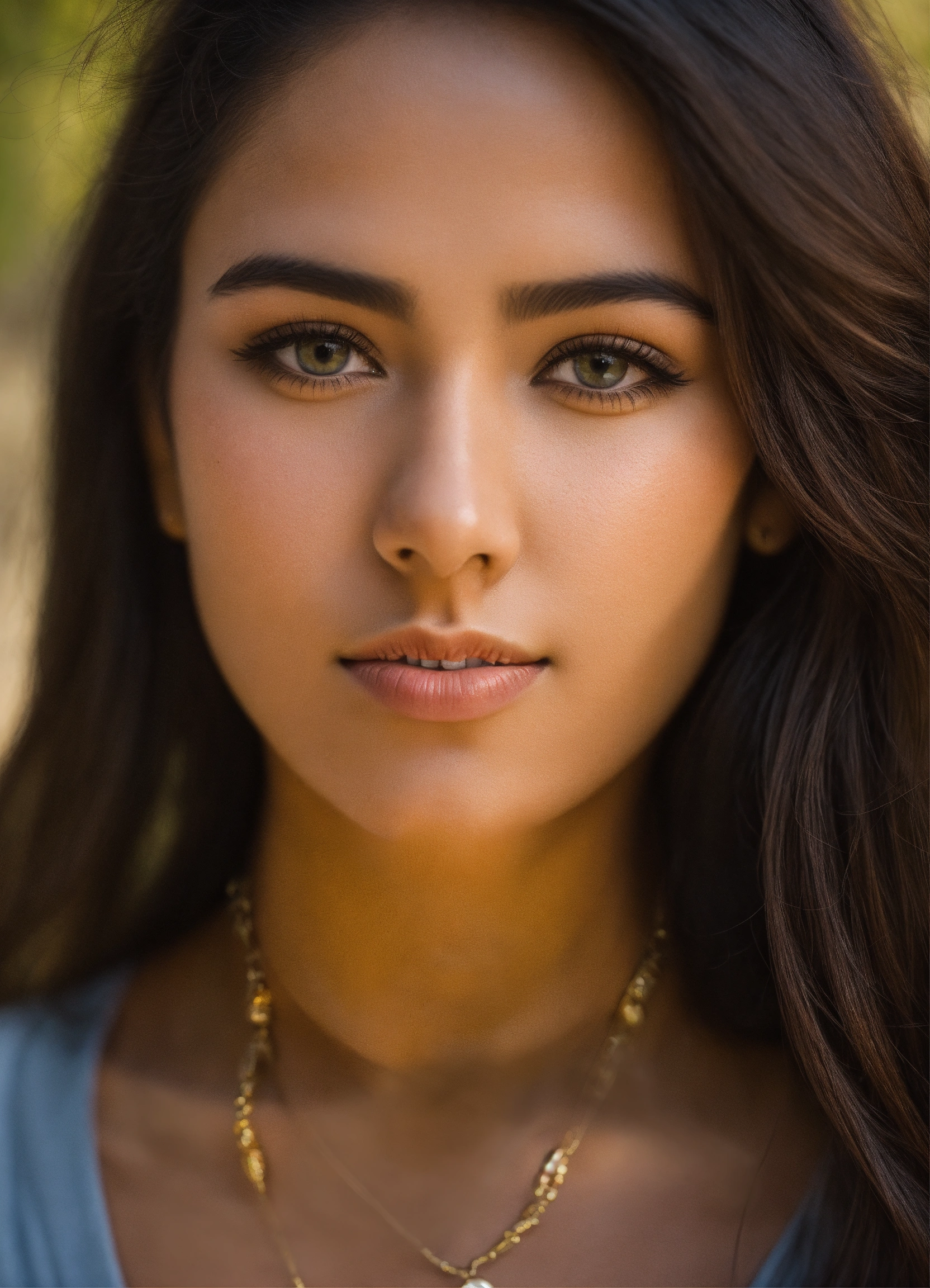 Lexica - Detailed portrait of beautiful hispanic.