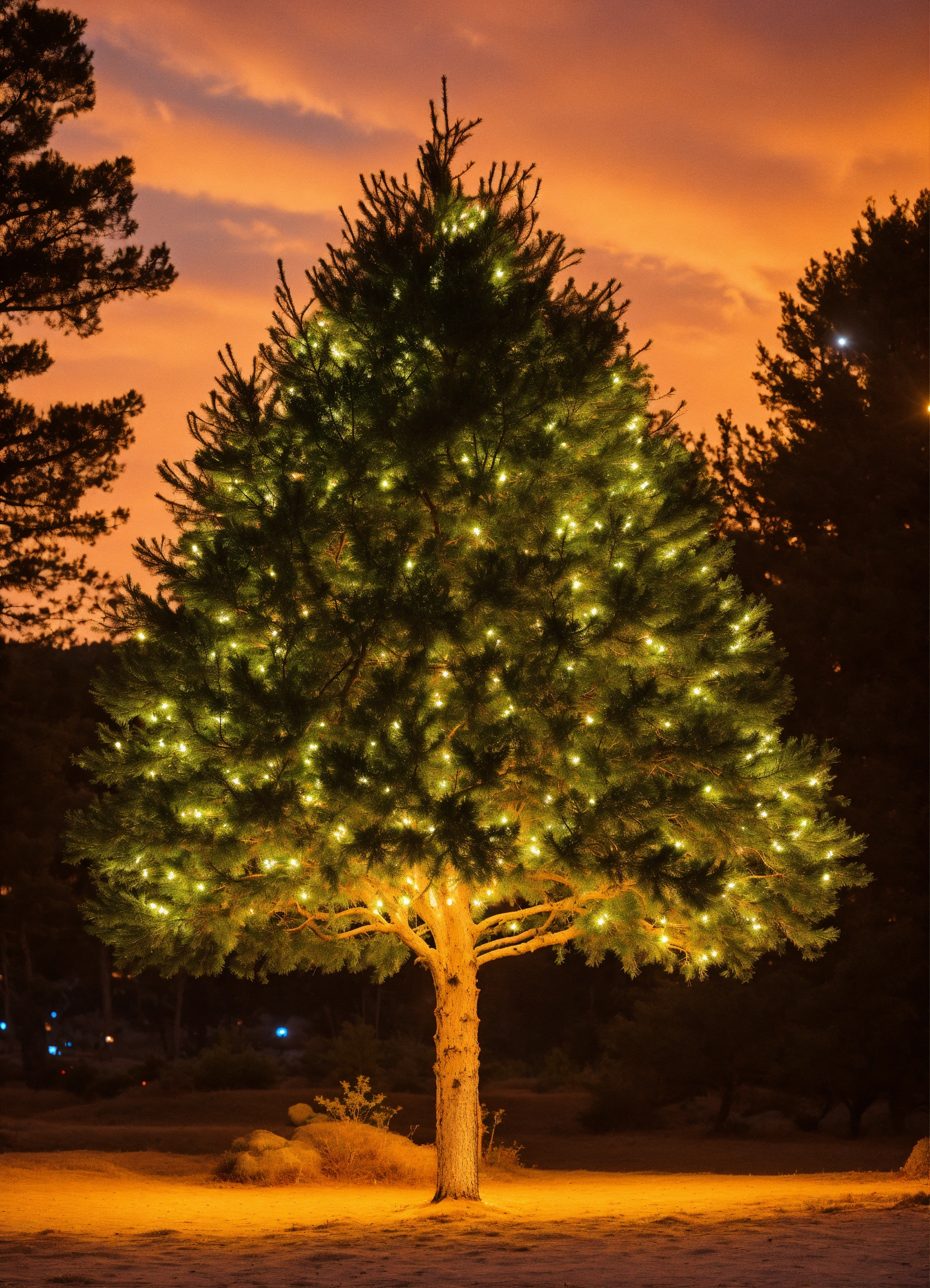 Lexica - Bio incandescent Pine tree