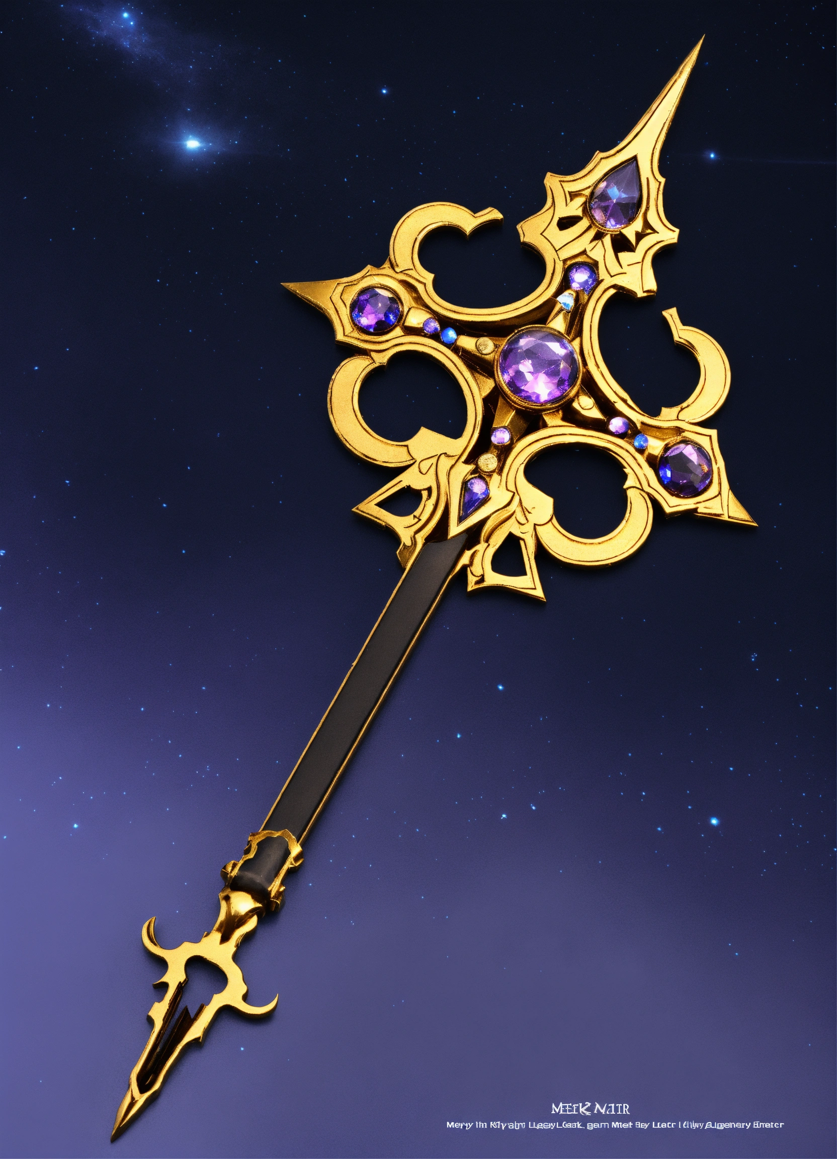 Lexica - Metal dark matter legendary black keyblade artifact