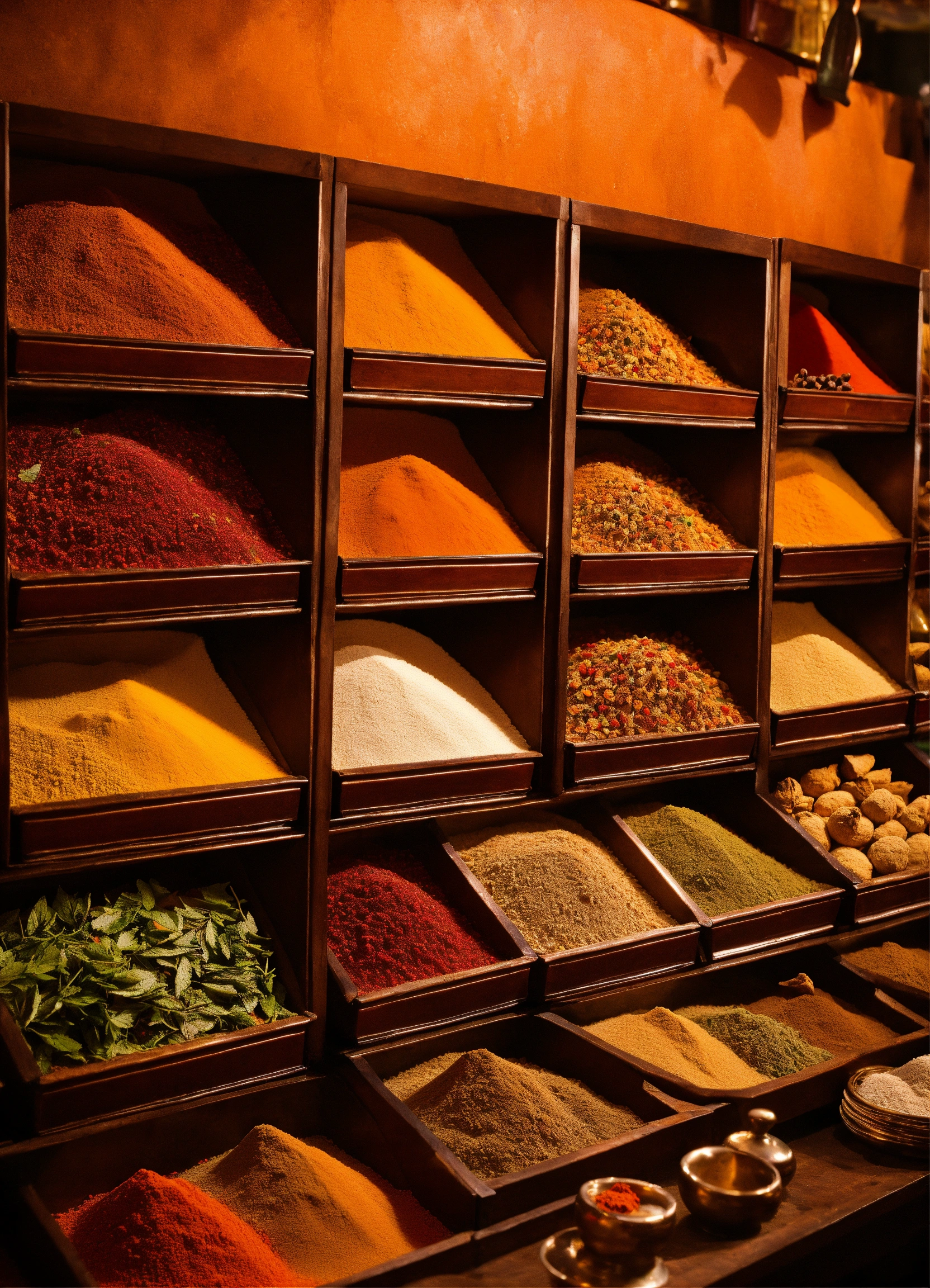 Lexica - Indian restaurant, a vibrant spice bazaar theme, Spice Market ...
