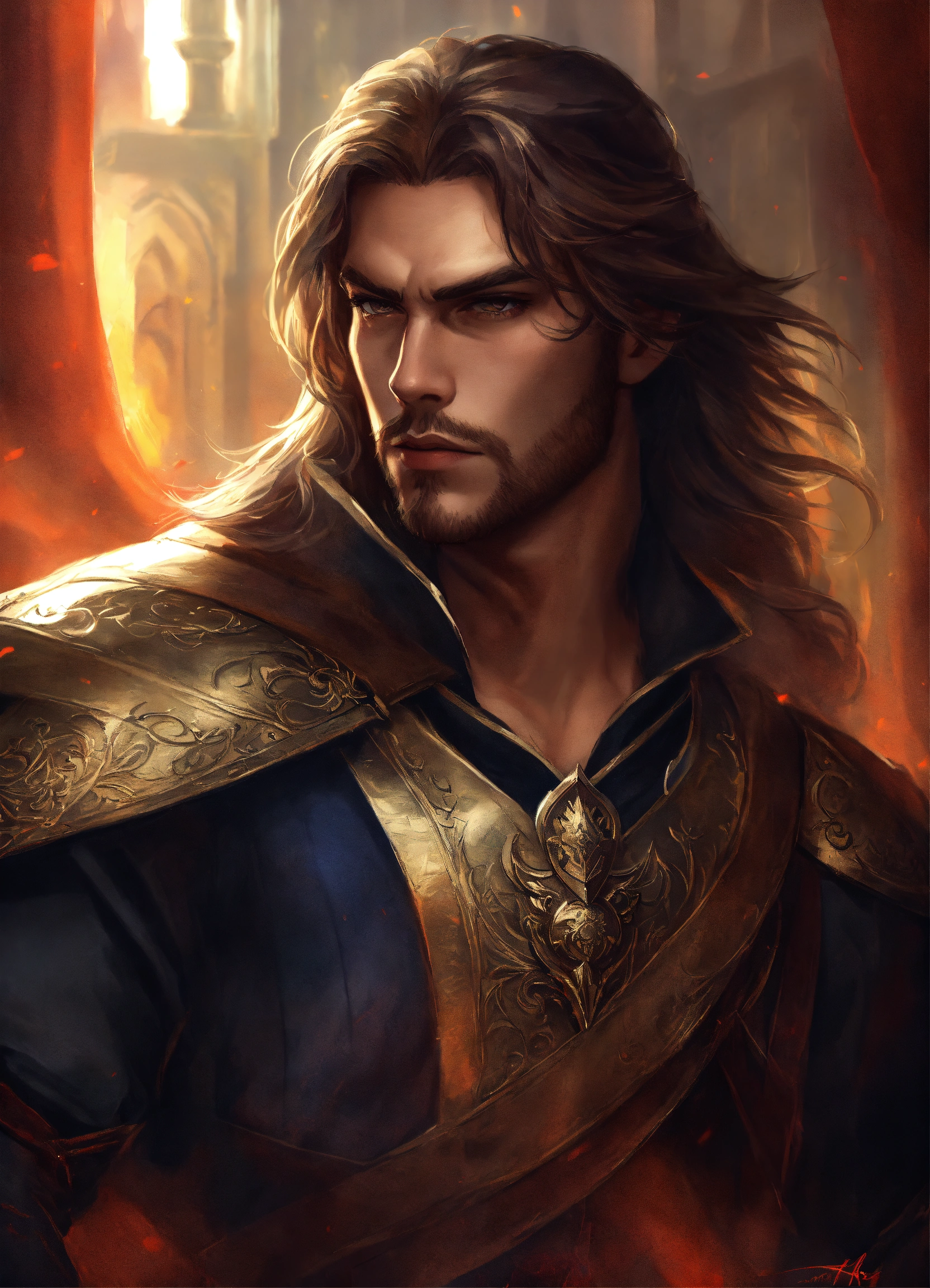 Lexica - Medieval fantasy, fierce, digital art, art by artgerm, Prince ...