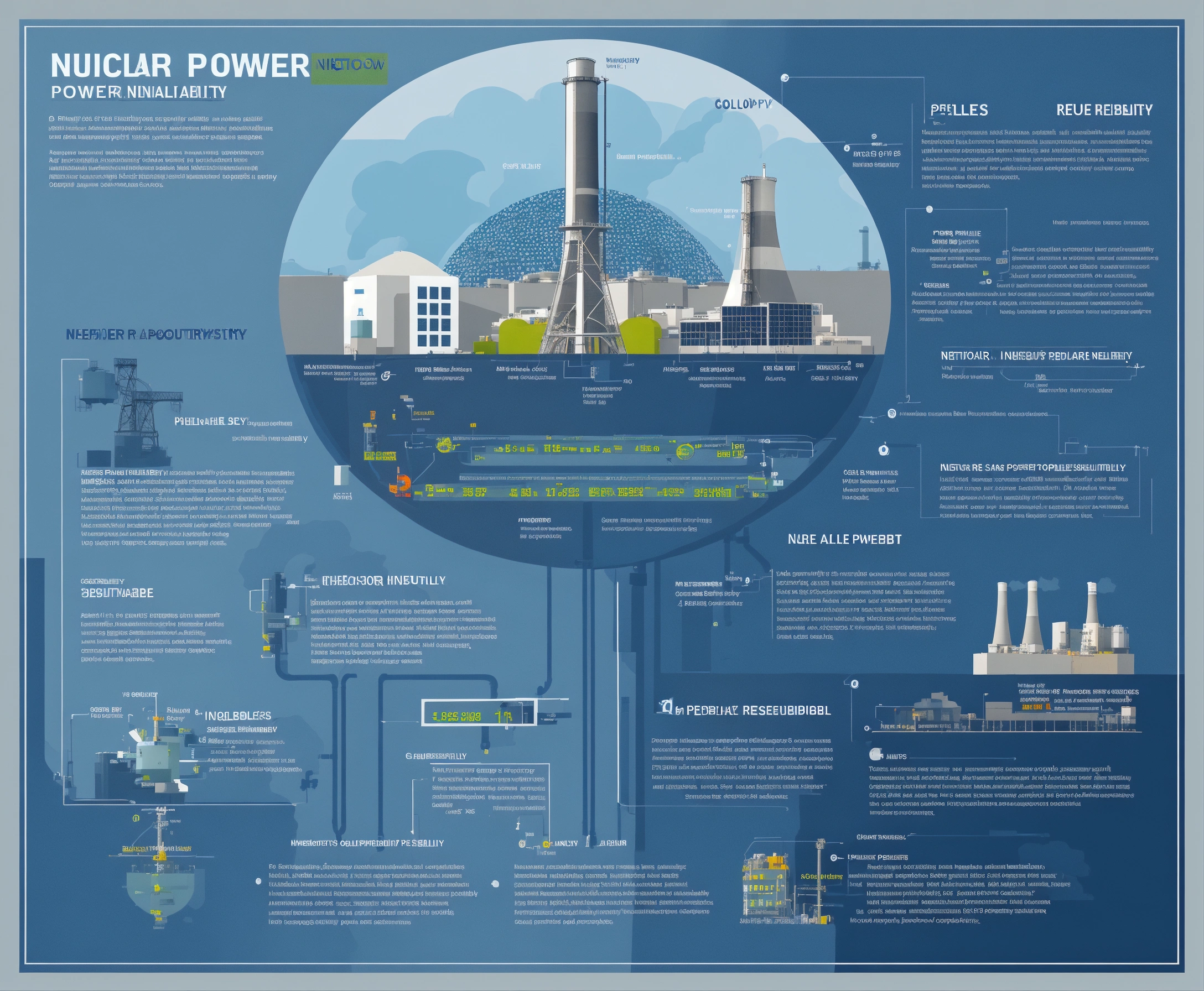 Lexica - Nuclear power industry. infographics, reliability ...