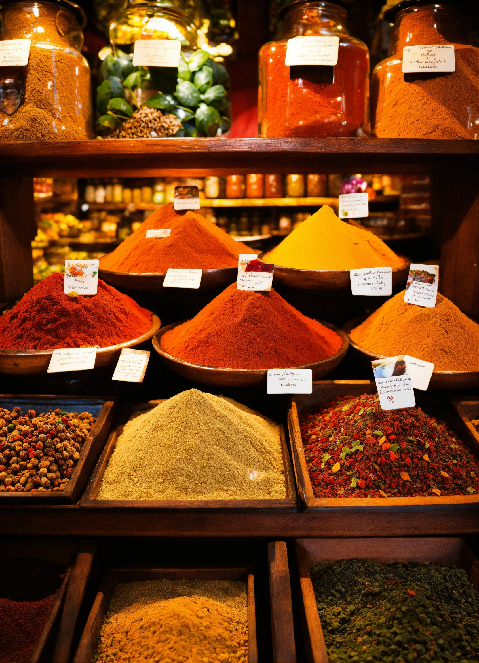 Lexica - Indian restaurant, a vibrant spice bazaar theme, Spice Market ...