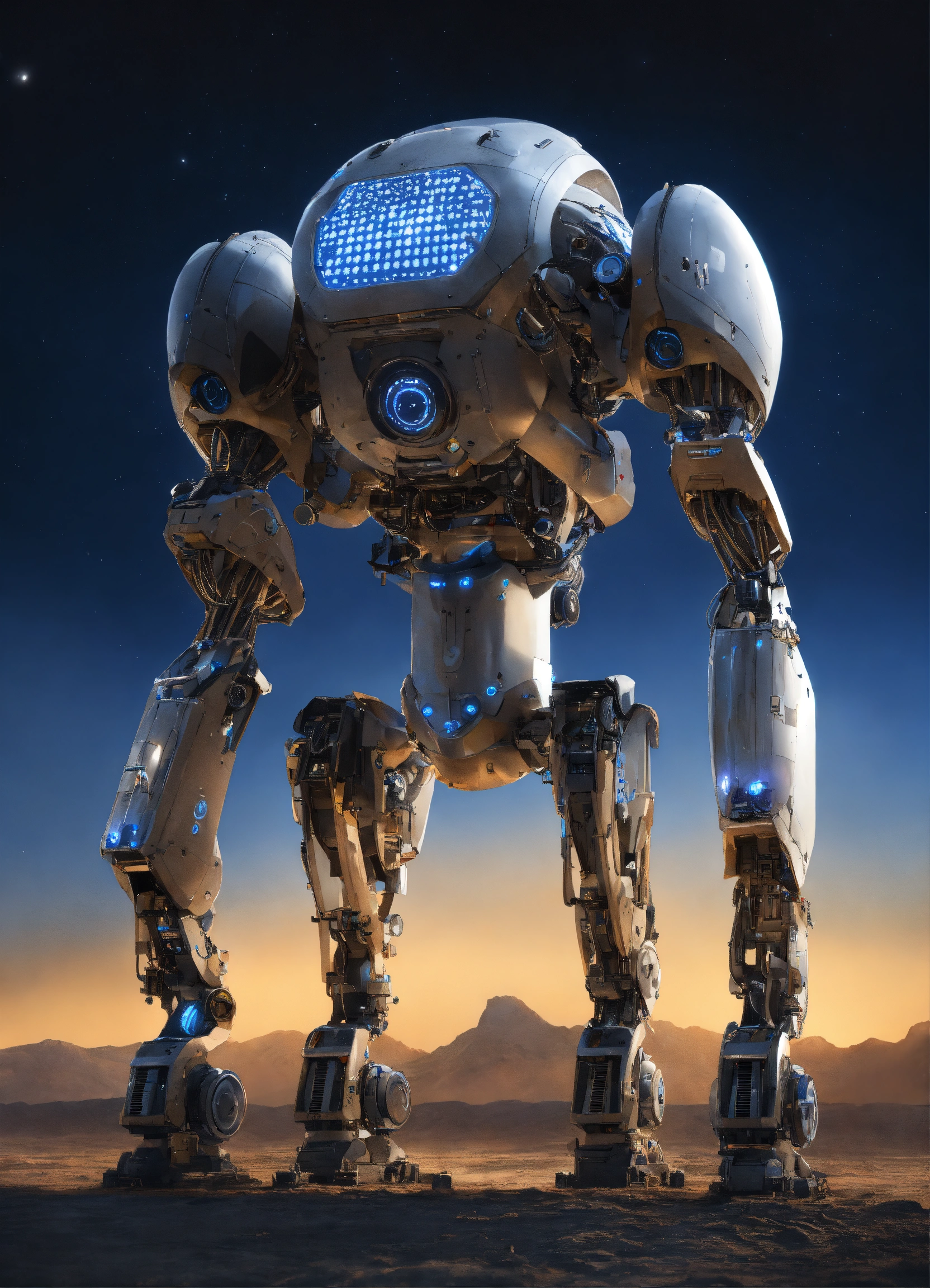 Lexica - Photorealistic image of an intelligent machine built by beings ...