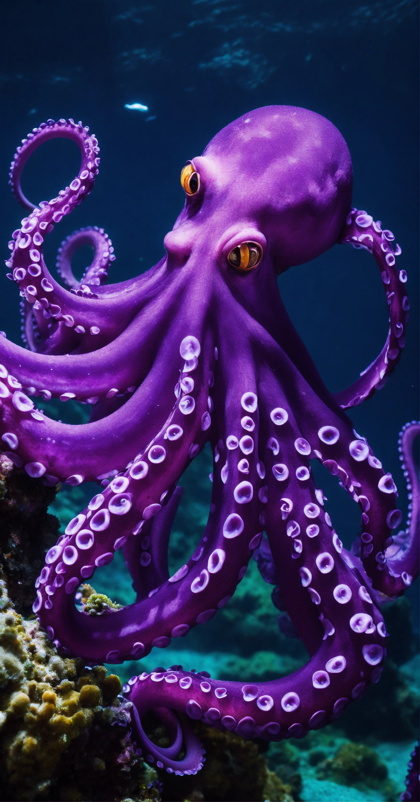 Lexica - Purple octopus