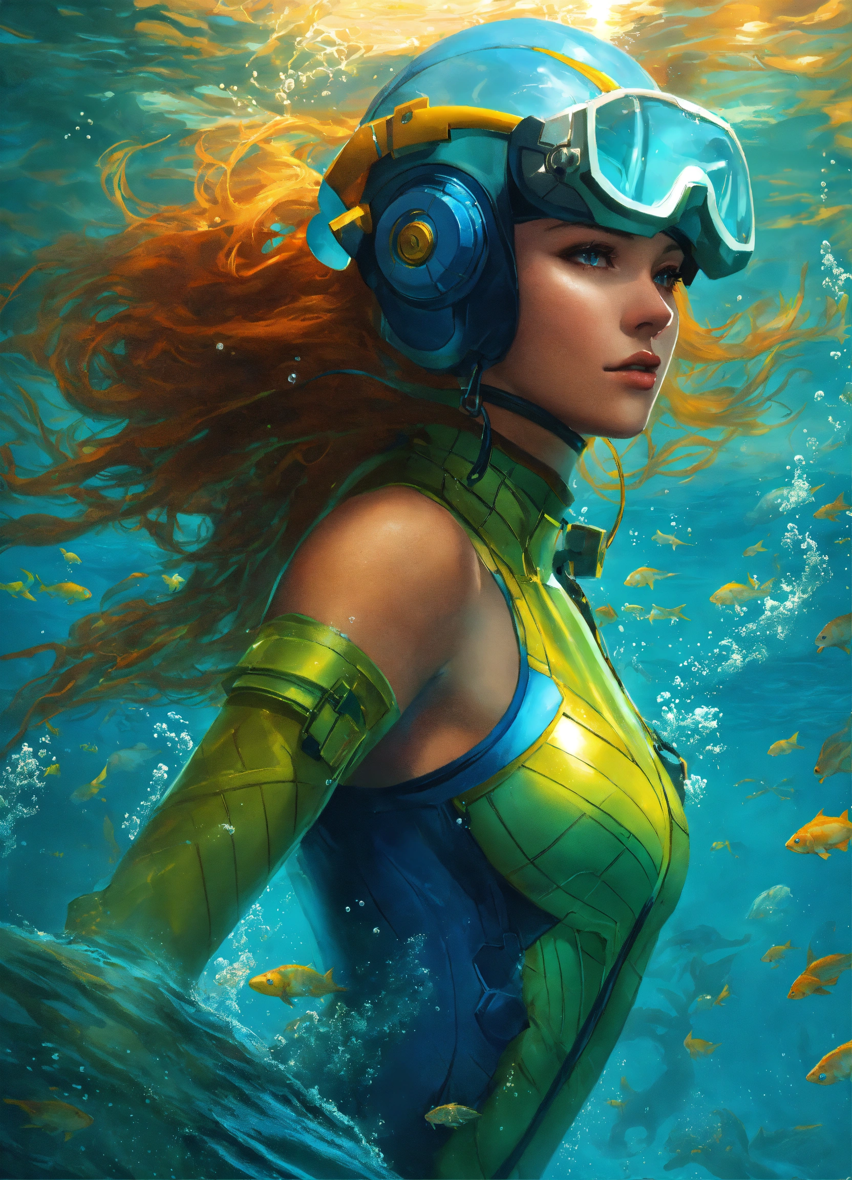 Lexica - Digital Art, Aquatic and Powerful style, Hydro Hammer, is a ...