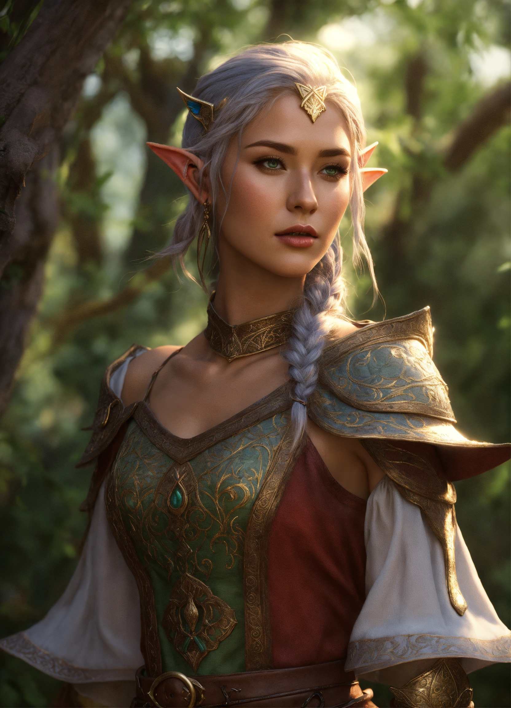 Lexica Dandd Fantasy Cinematic Elf Female 7471