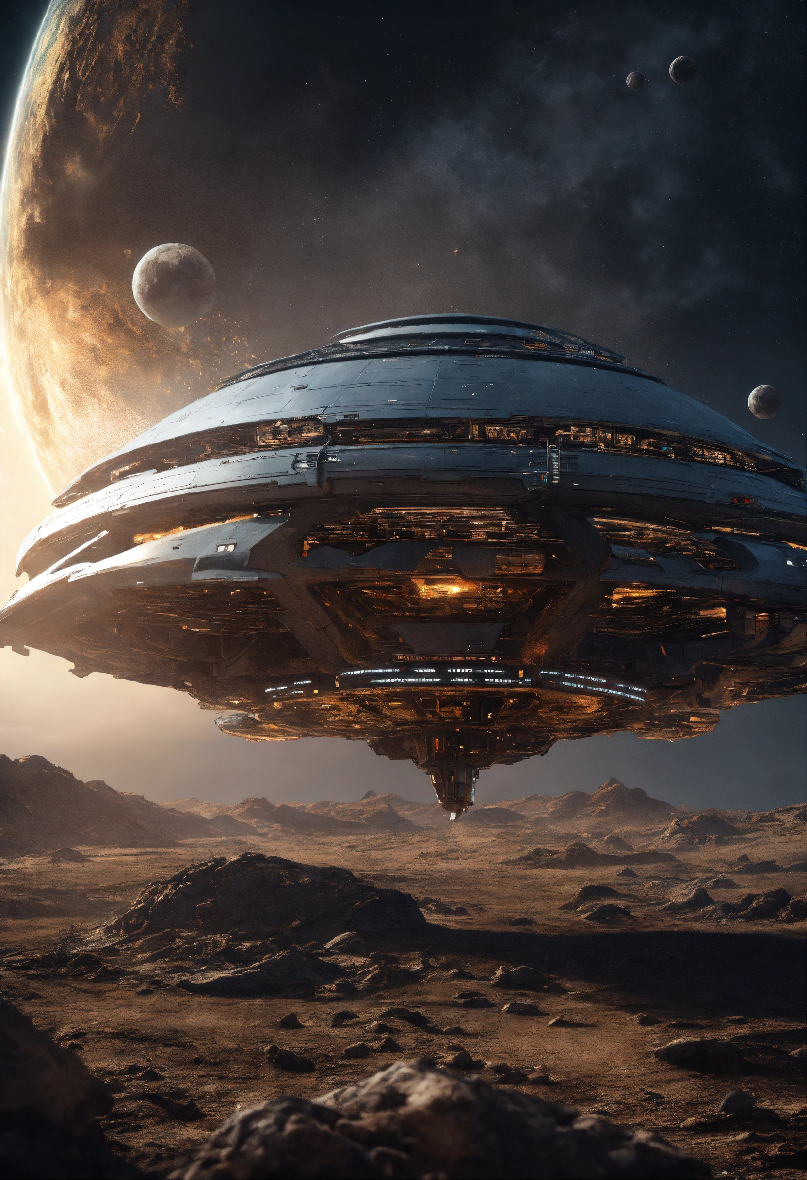 Lexica - Ultra futuristic starship Designed by 8k resolution ,hyper ...