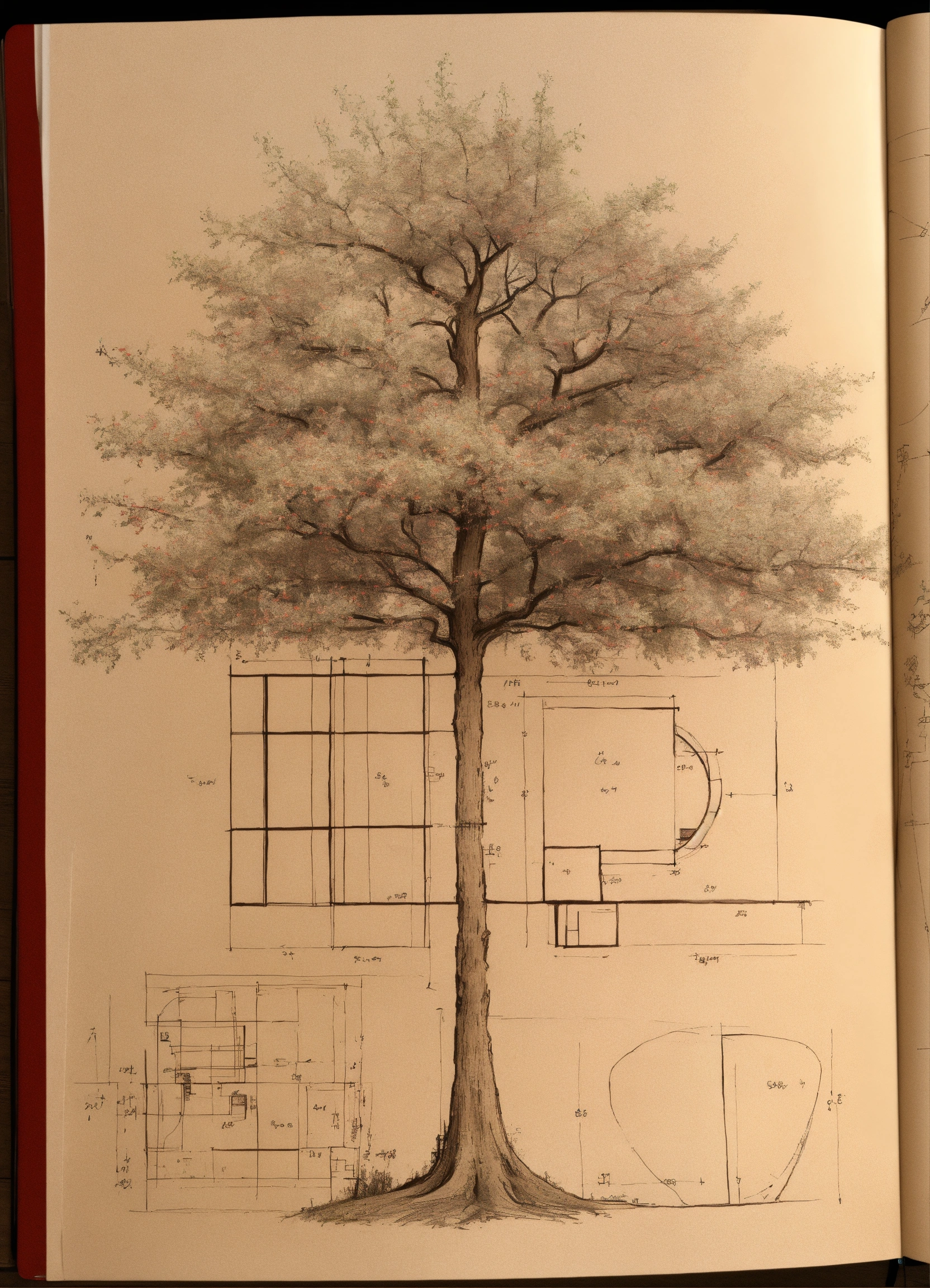 Lexica - Designing tree, designing sheet, sketch out designs,