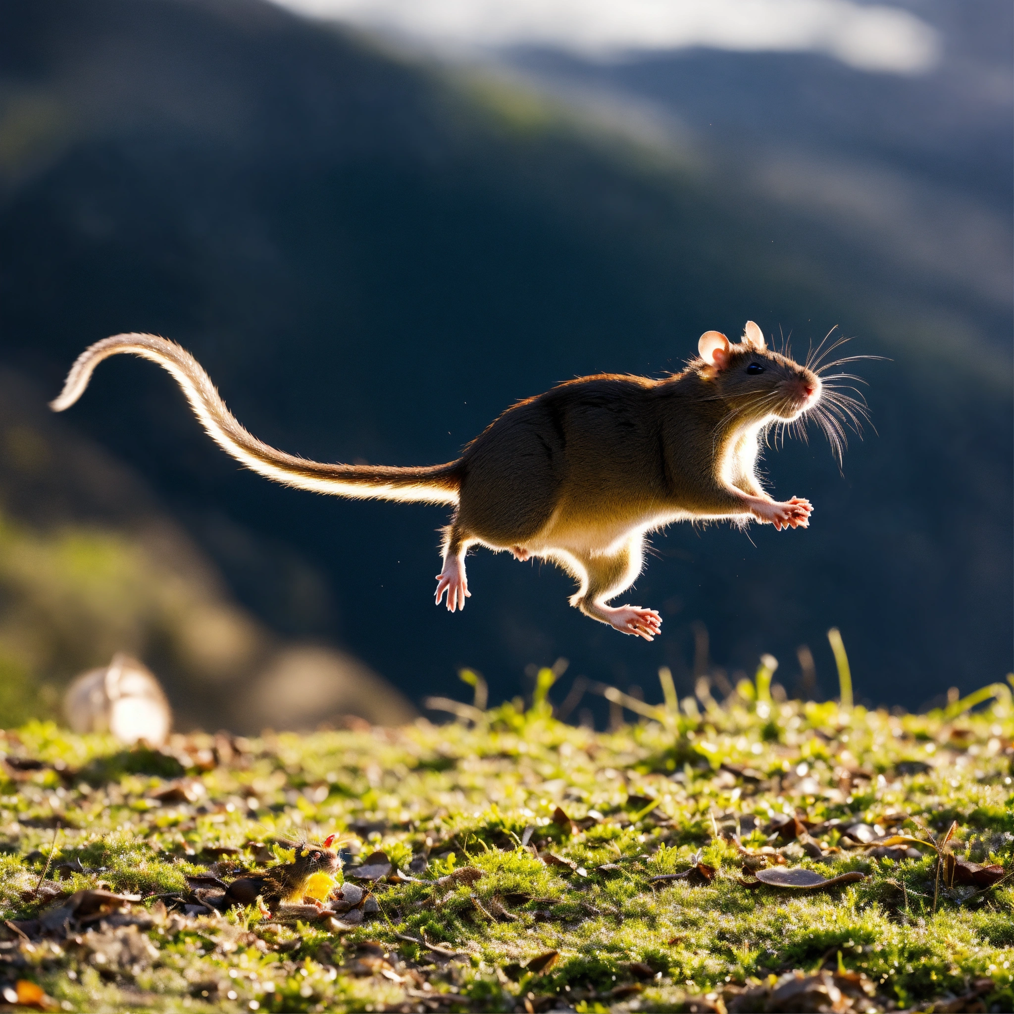 Lexica - Person kicking rat