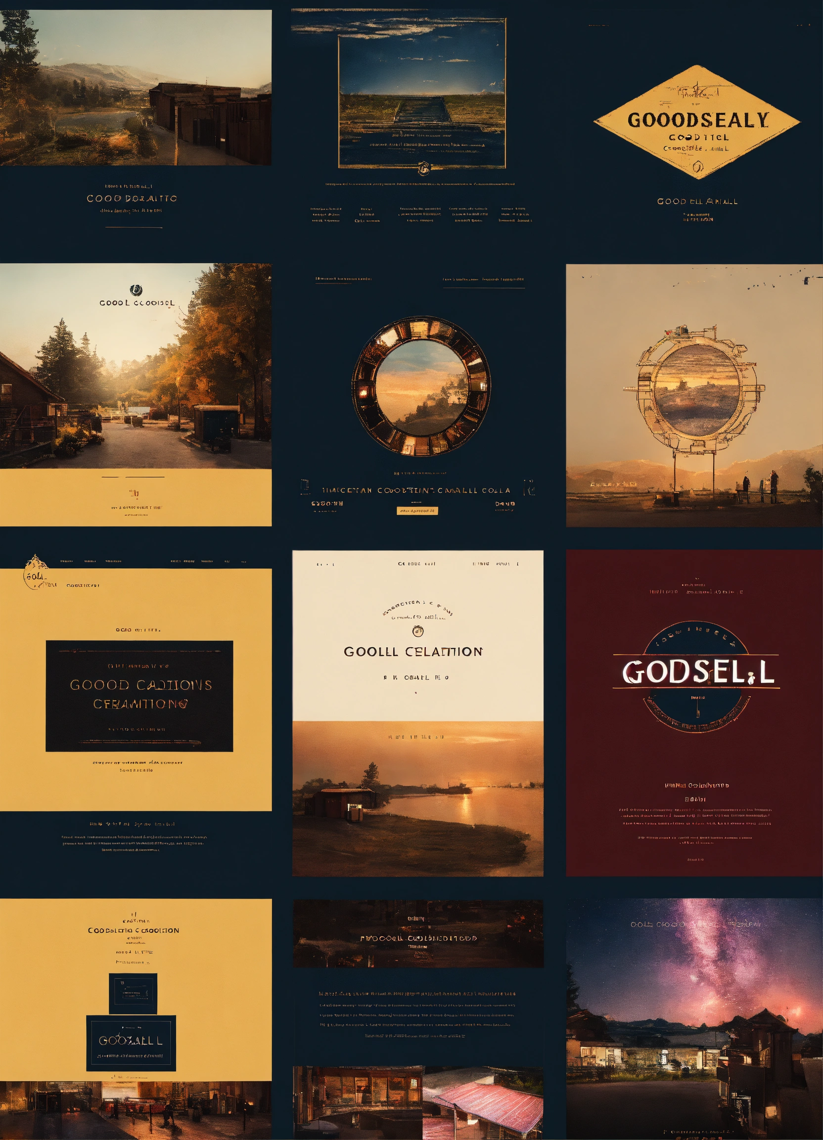 Lexica - Cinematography branding design called Goodsell Creations