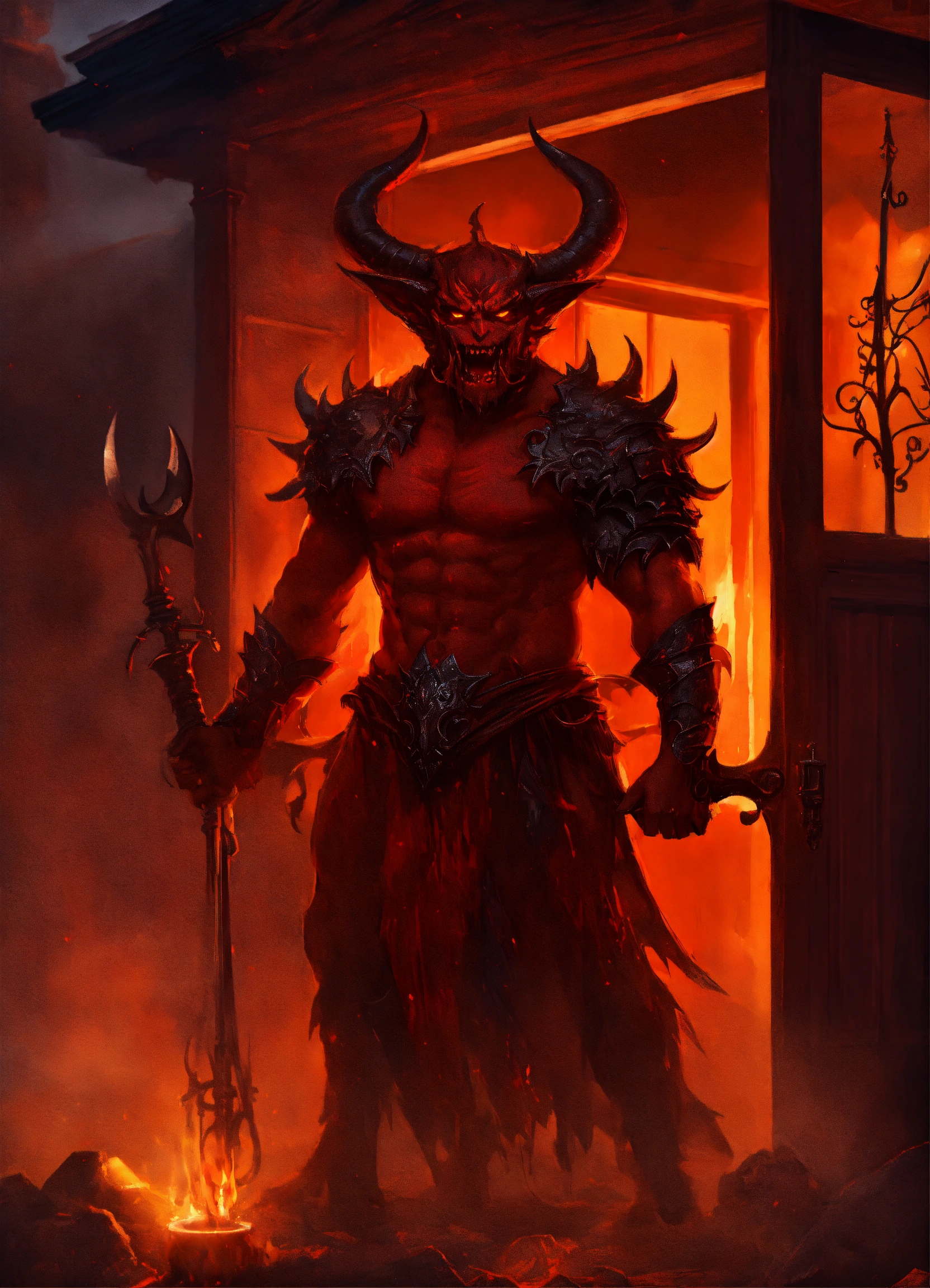 Lexica - Demon protecting the house from evil