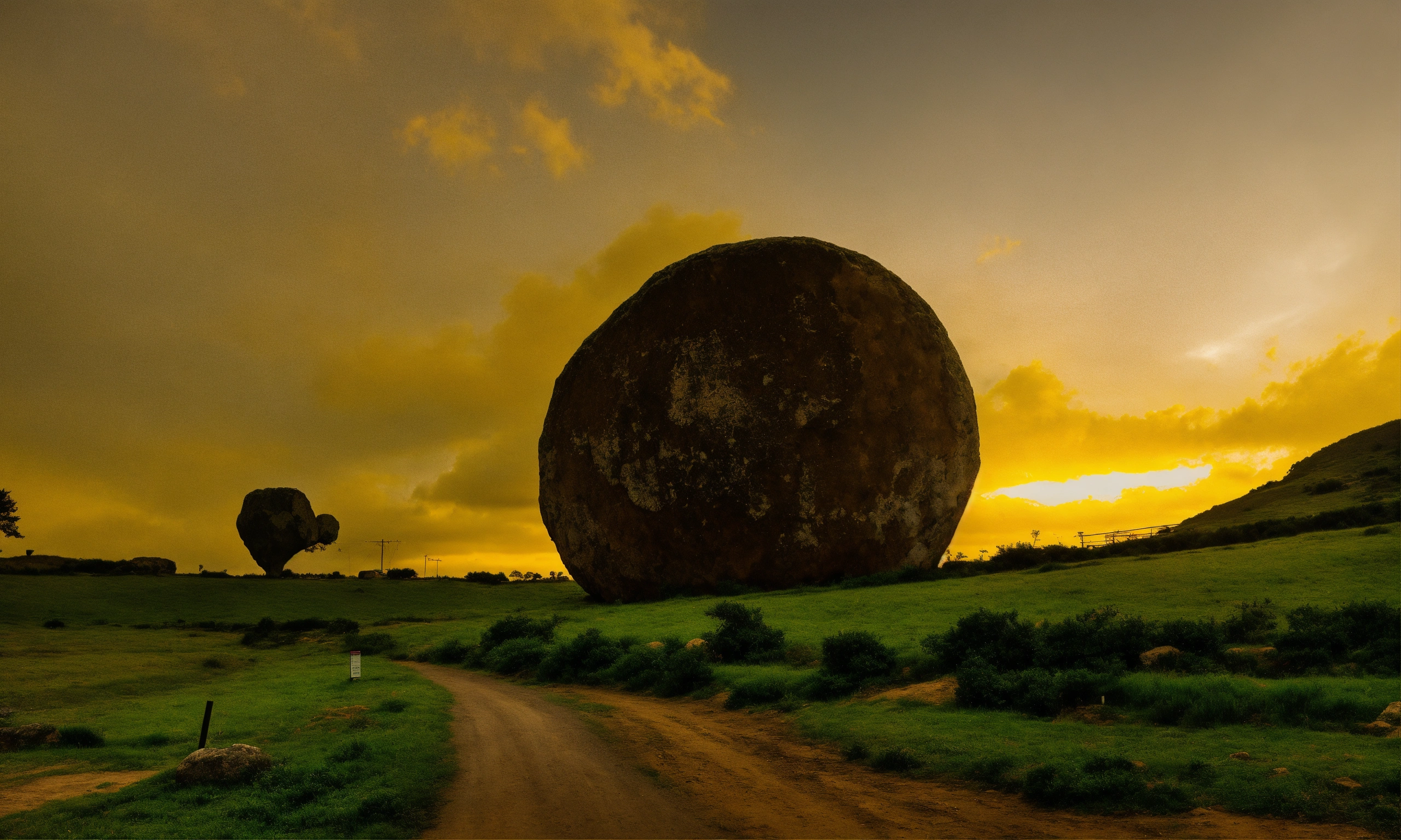 Lexica - Huge round rocks are historical mystery