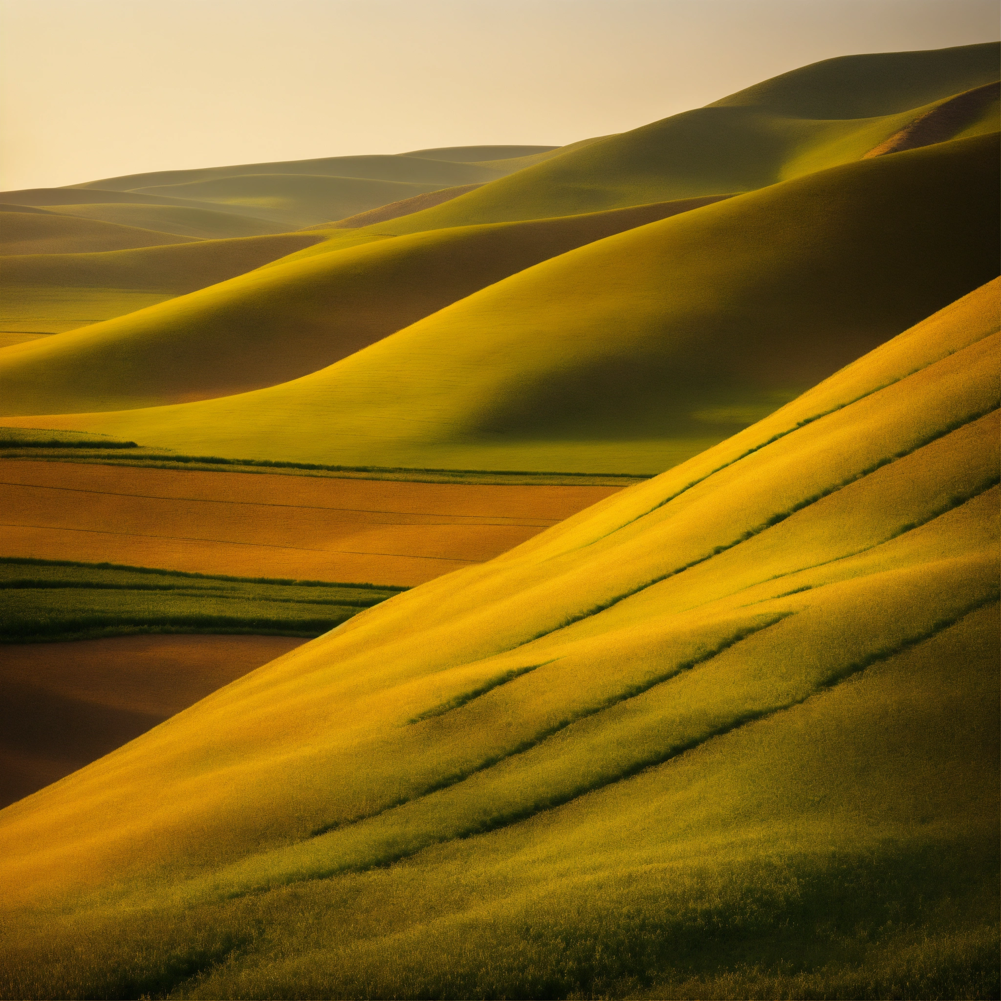 Lexica - High-resolution photograph a small in a landscape abstract, a ...