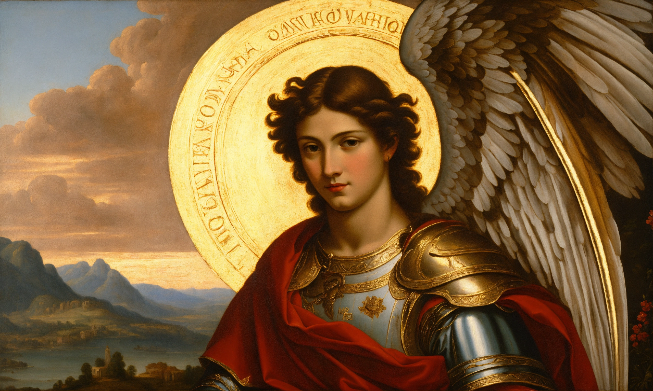 Lexica - Renaissance oil painting of saint archangel rafael