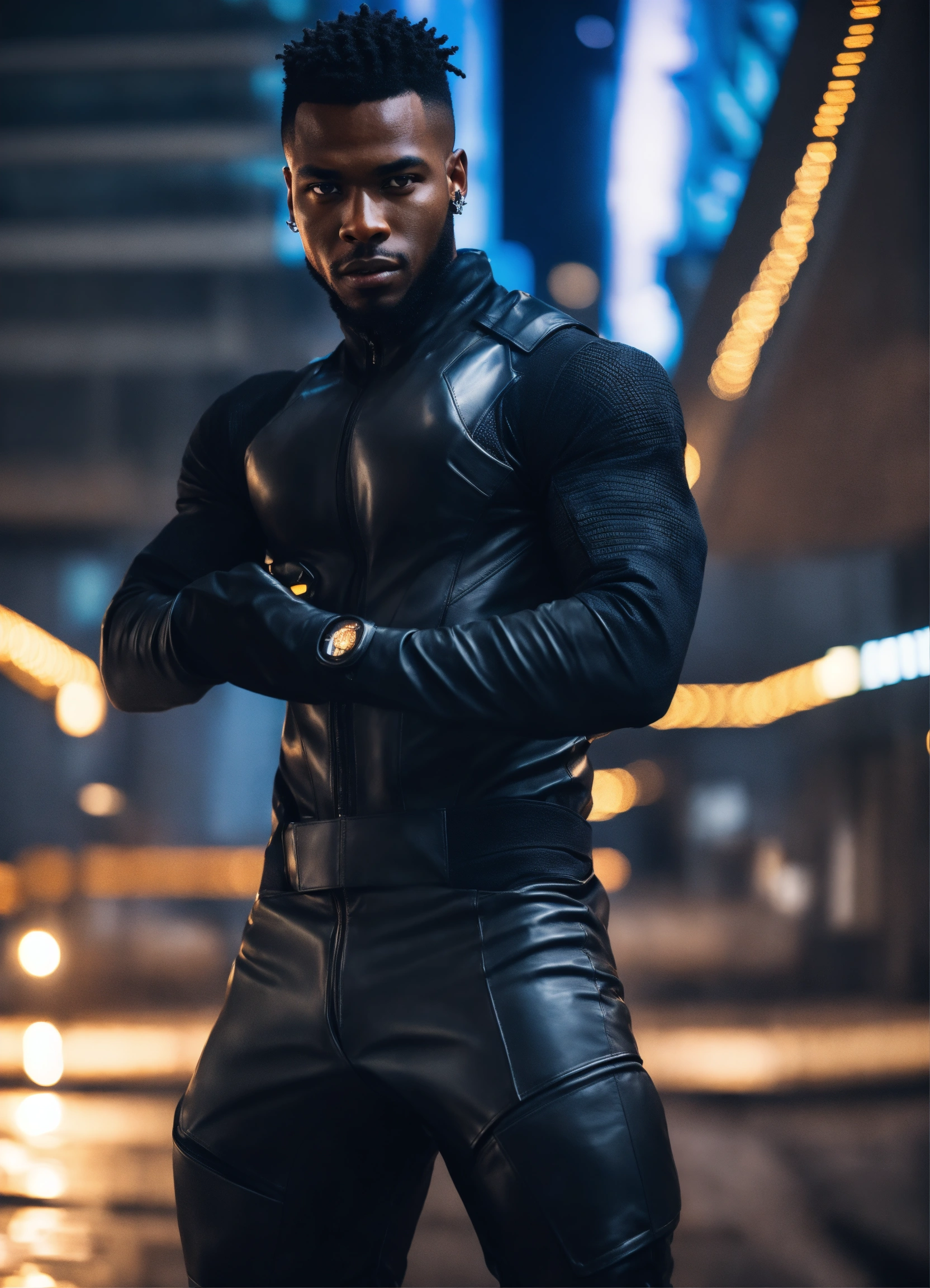Lexica - A strong black man , a young athletic man with piercing brown ...