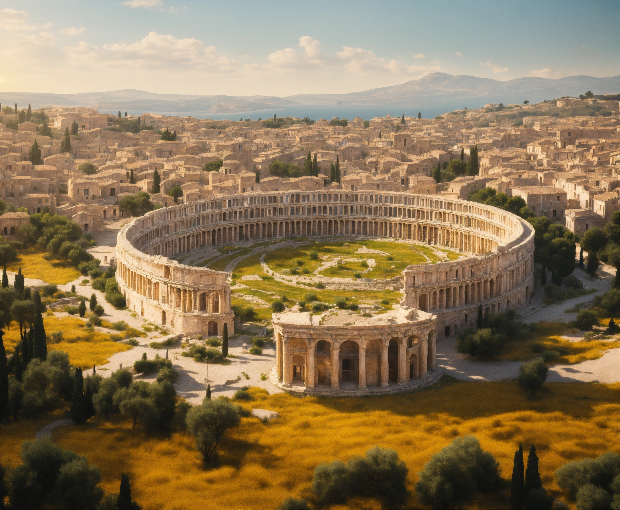 Lexica - A realistic and super-detailed photo from far away of a very ...