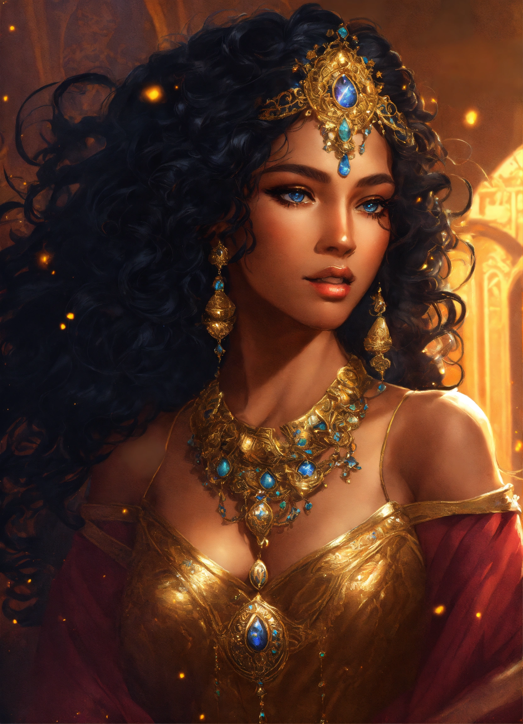 lexica-legendary-arabian-fantasy-princess-huge-curly-black-hair