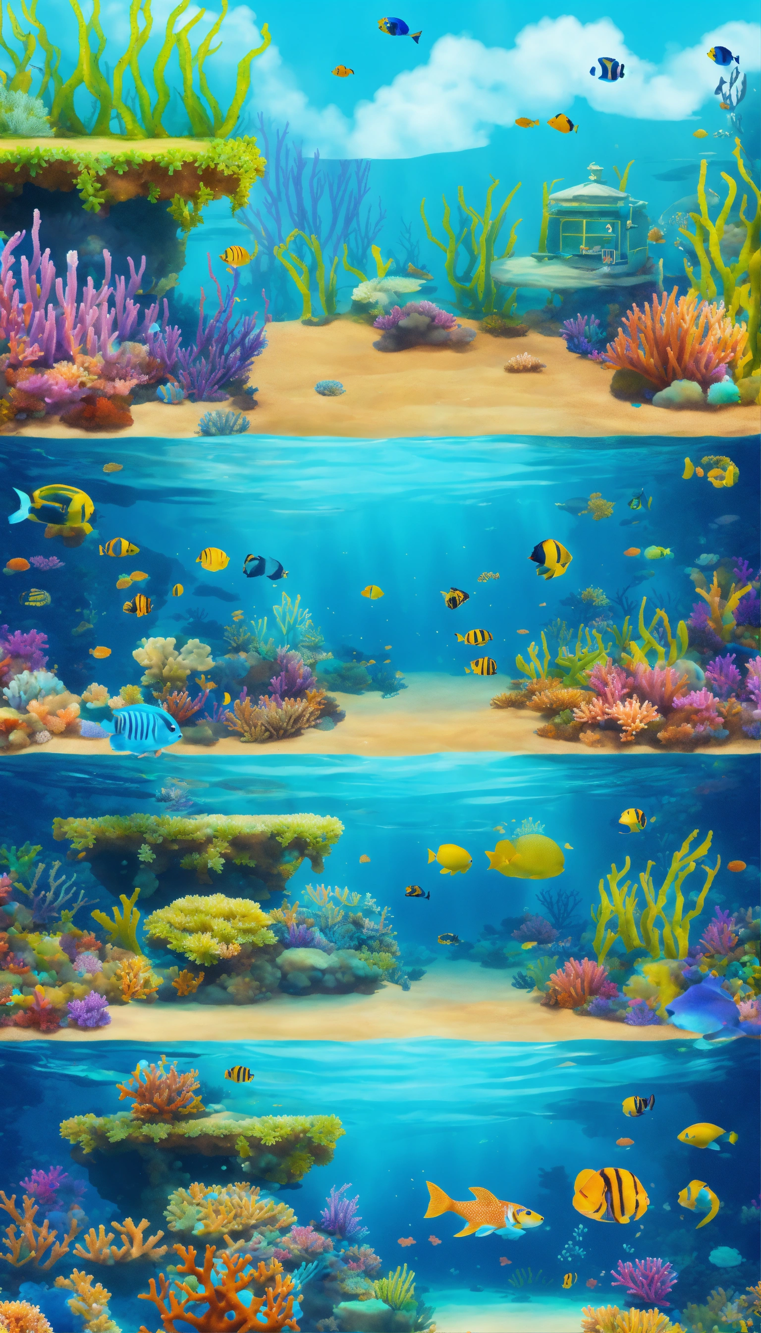 Lexica - Plataforma 2d game Great Barrier Reef