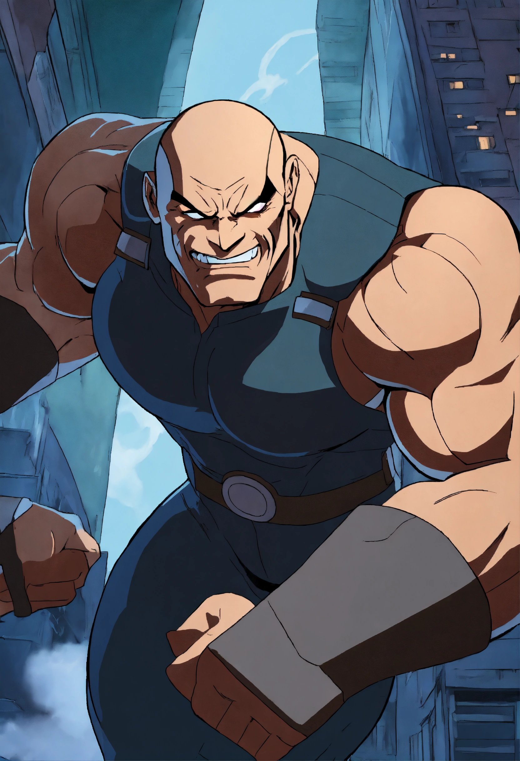 Lexica - Marvel animated absorbing man without words or logos
