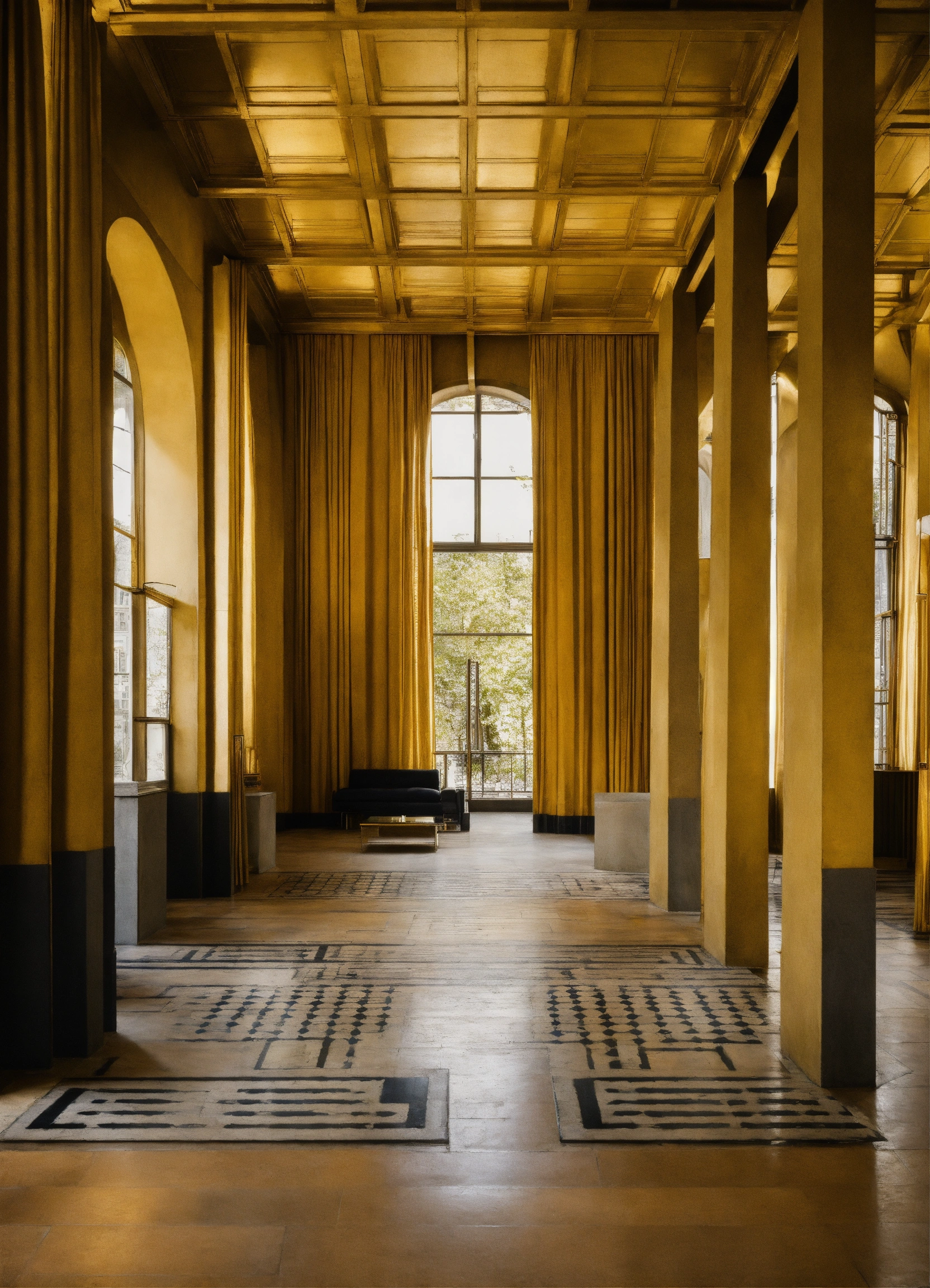 Lexica - Josef hoffmann art deco brutalist minimalist brussels interior ...