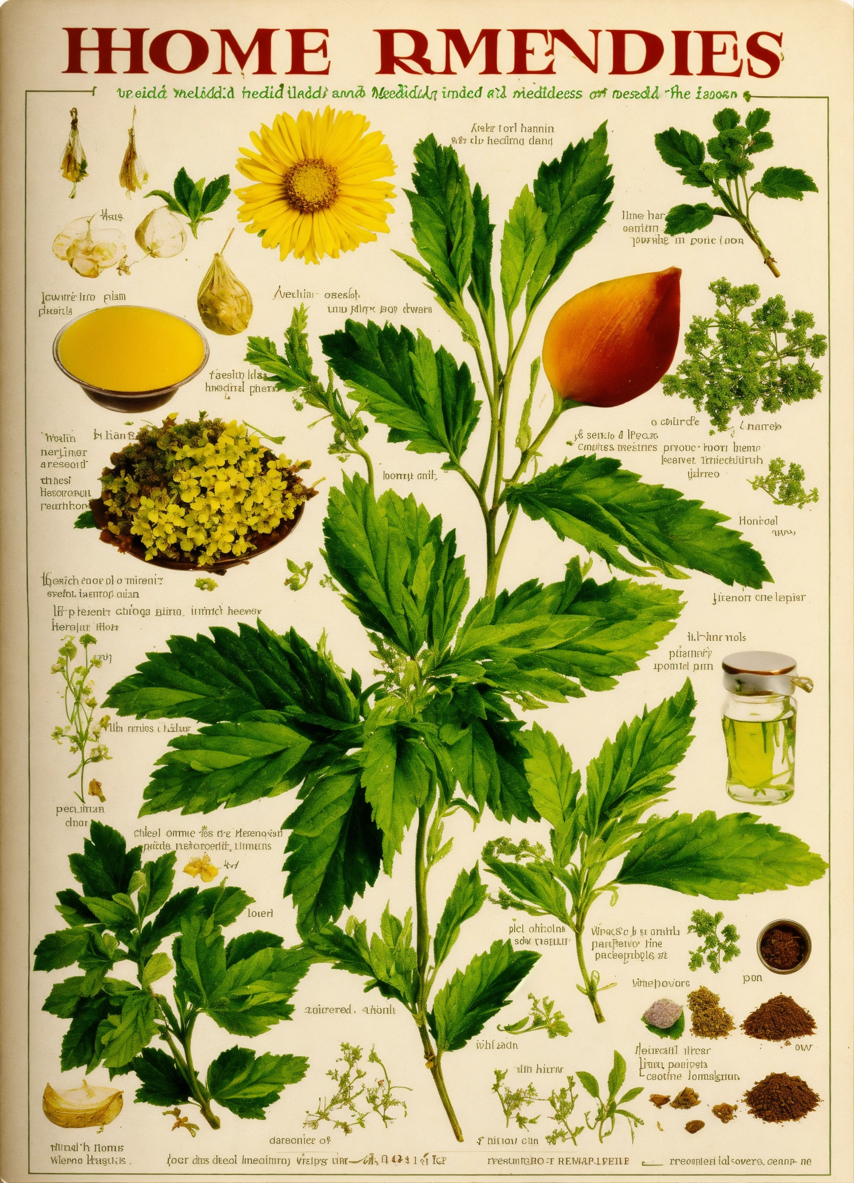 Lexica - HOME REMEDIES WITH MEDICINAL PLANTS