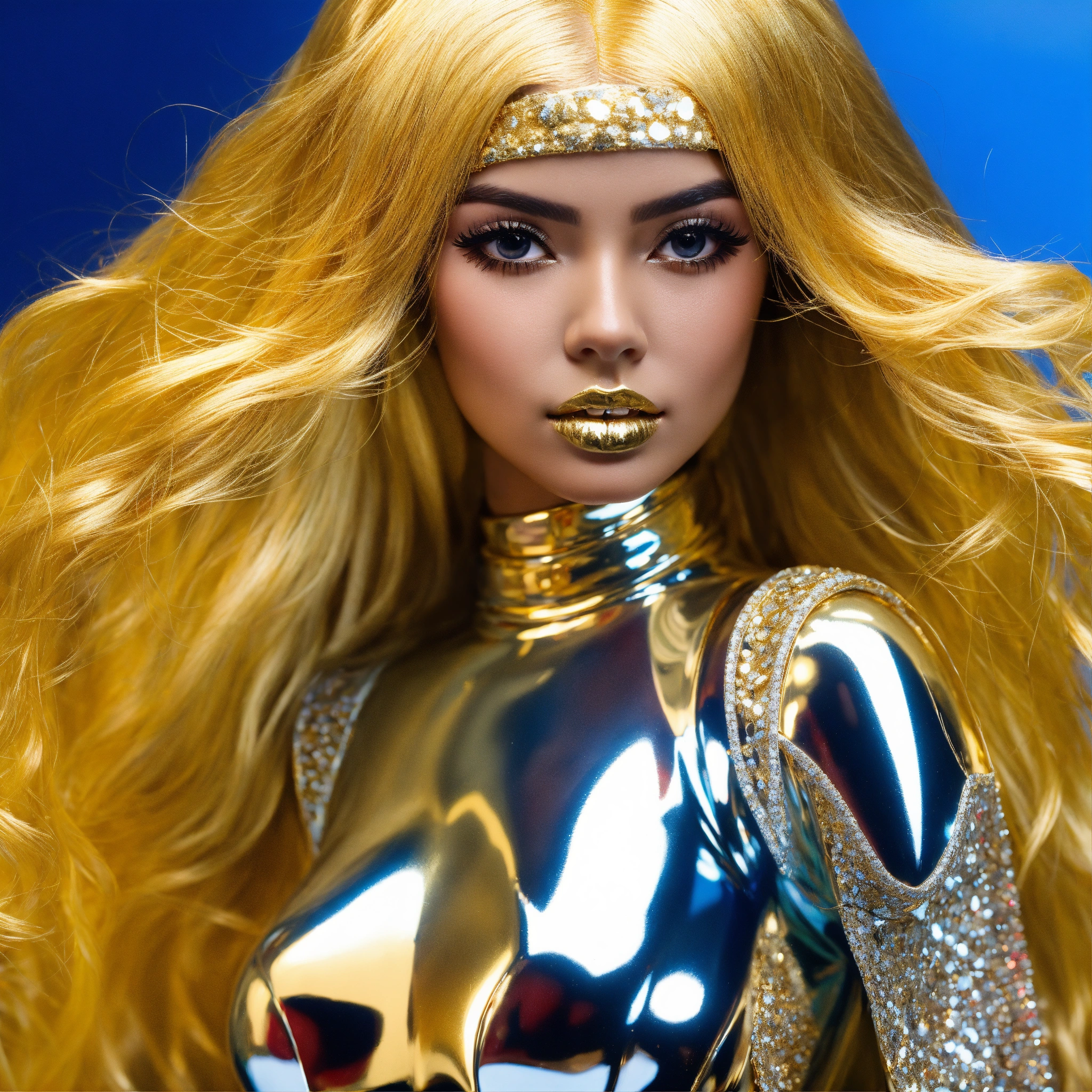 Lexica - Coco Bright Shiny Gold Hair Strand By Strand, Bright Shiny ...