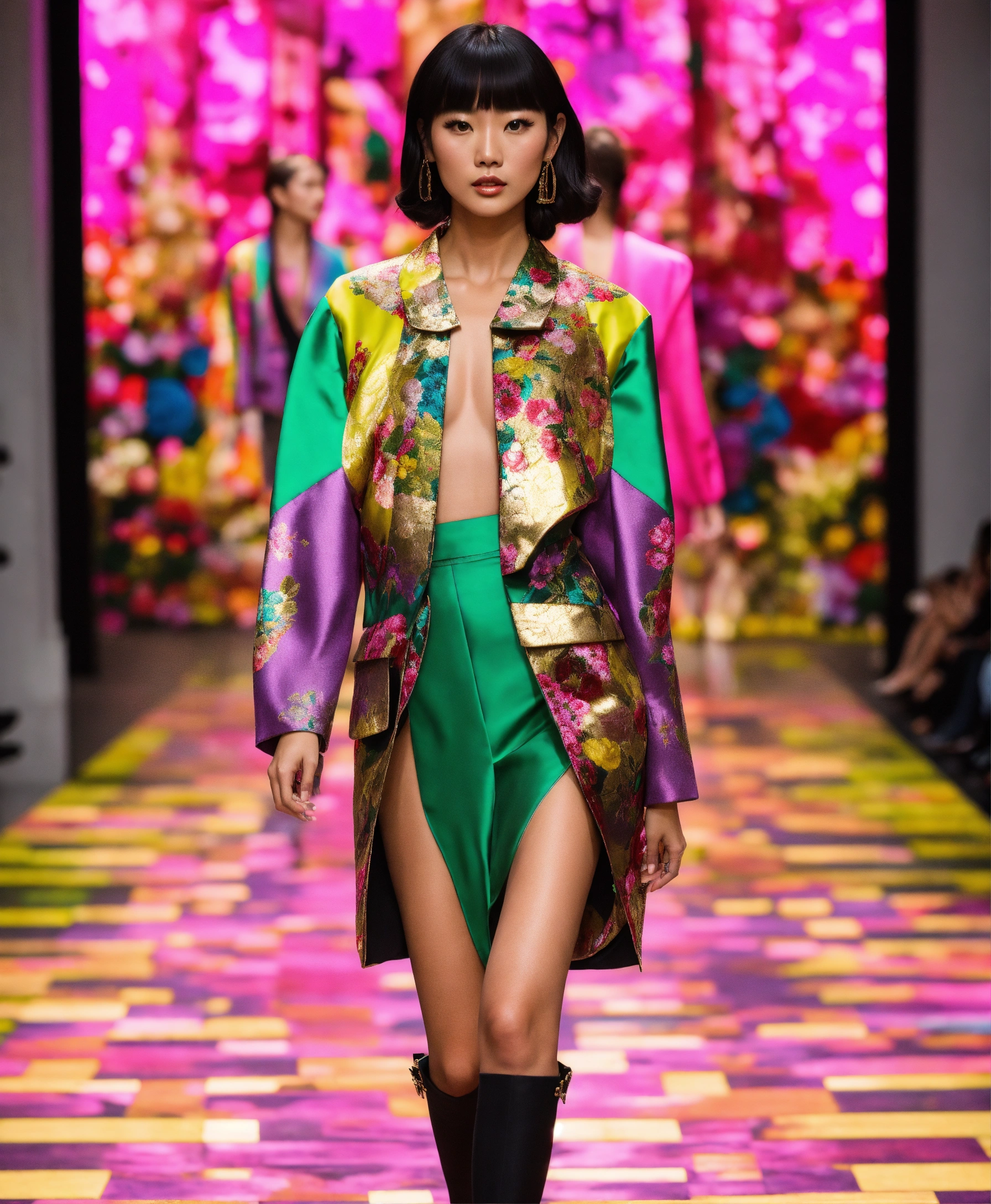 Lexica - Ultra realistic full body photo of a stylish Japanese model ...