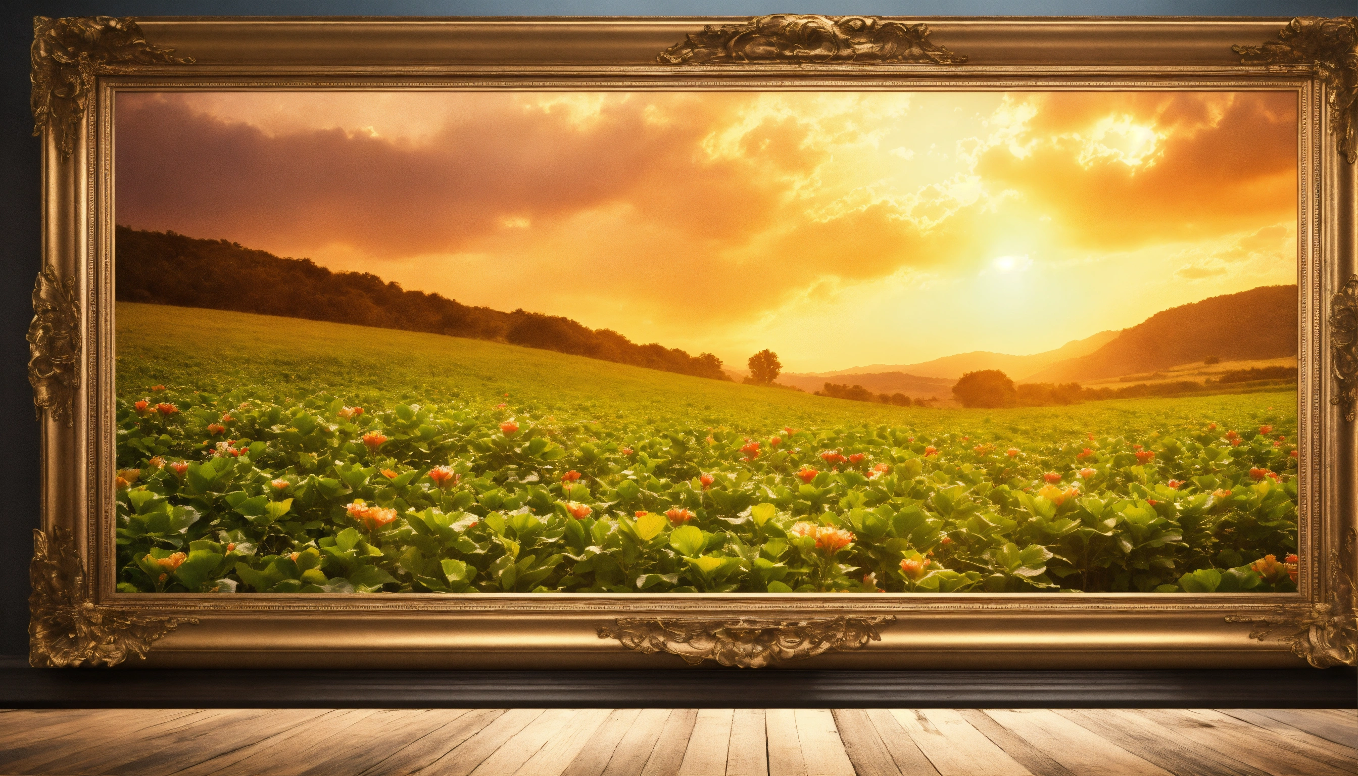 Lexica - Produce images of beautiful frame border of picture, with ...