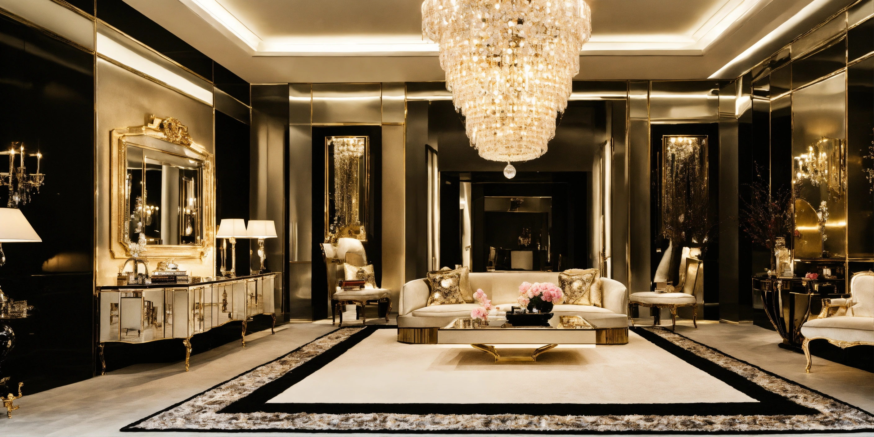 Lexica - Chanel inspired interior design