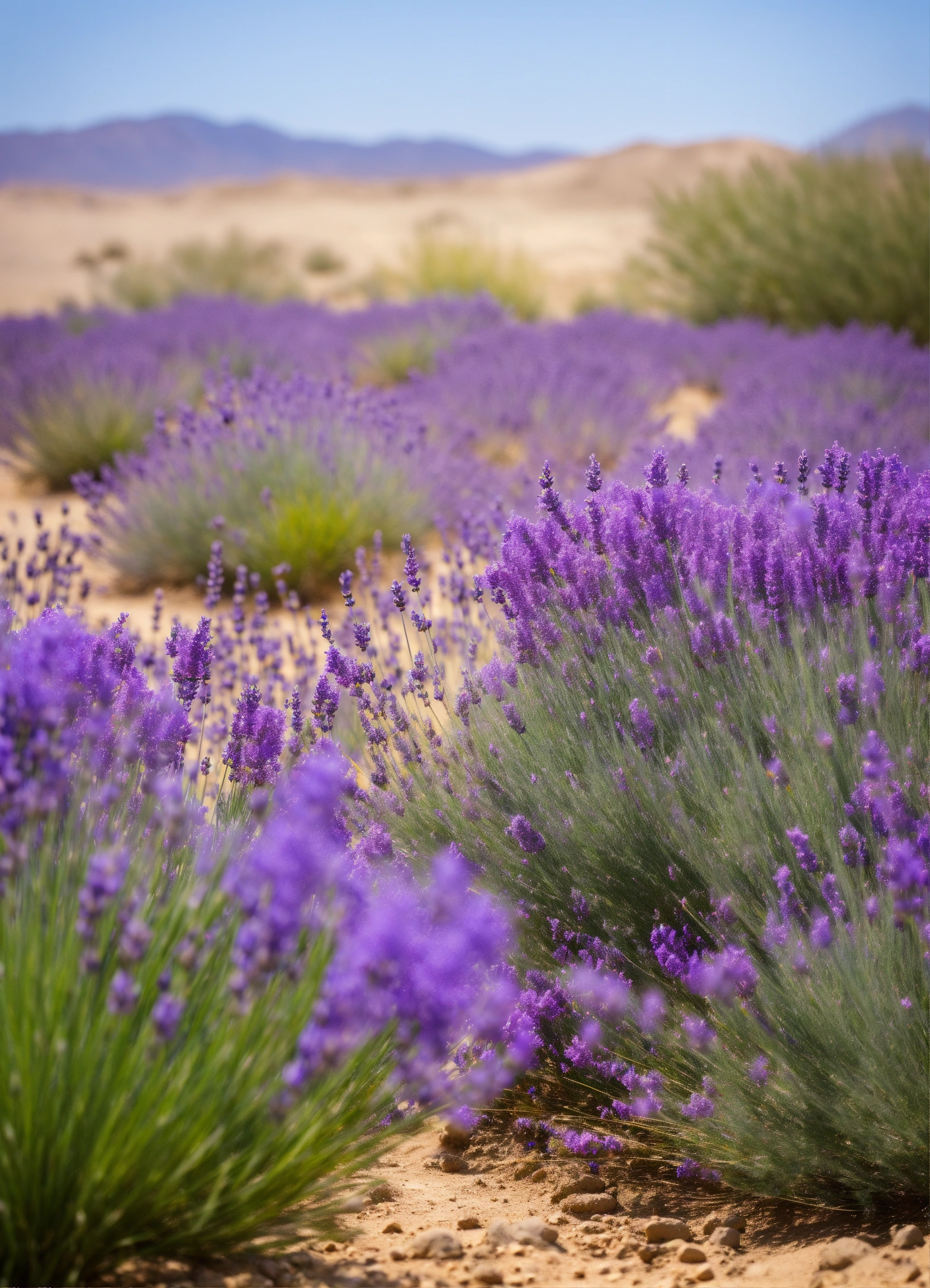 Lexica - A desert background with some grasses in the spring season ...