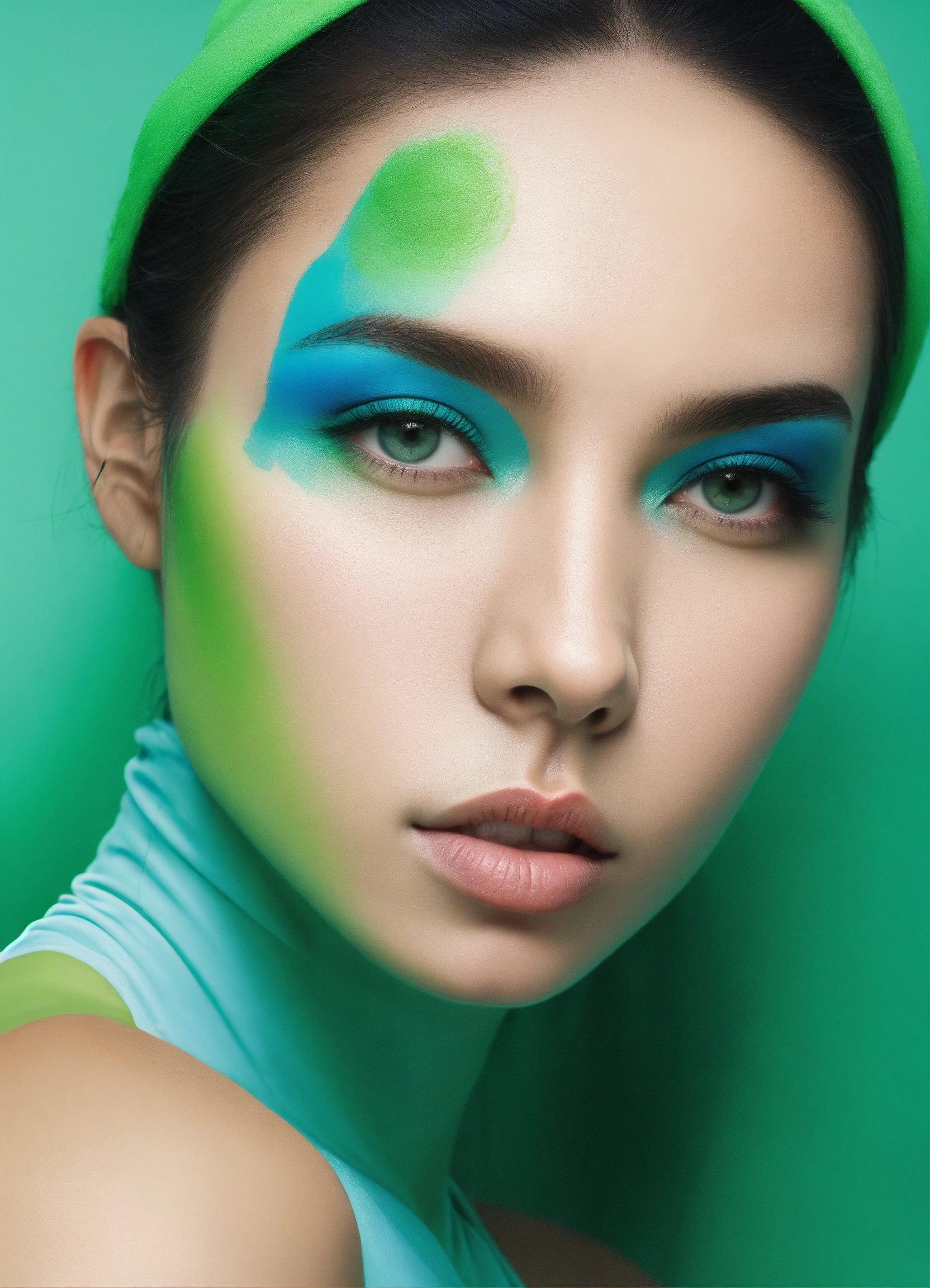 Lexica Color for a background, with gradients smoothly transitioning