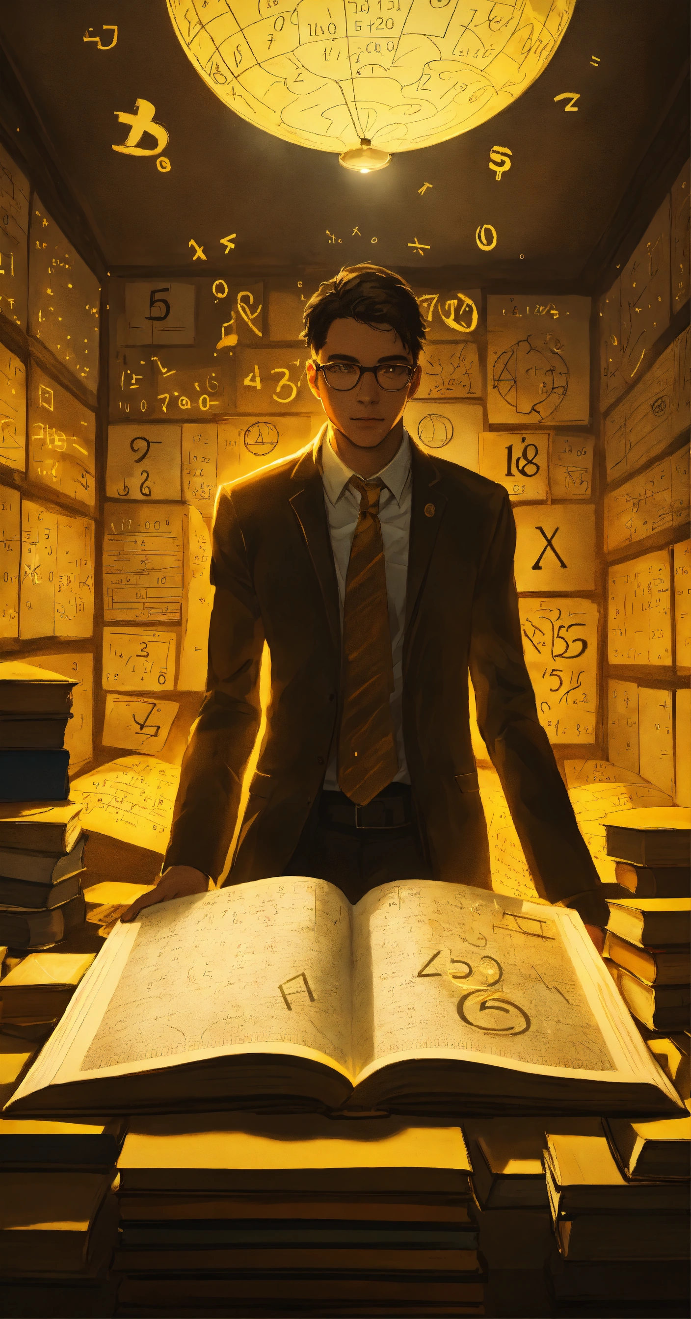 Lexica - Numbers, mathematic symbols, groomy, dark, mystic, realistic ...