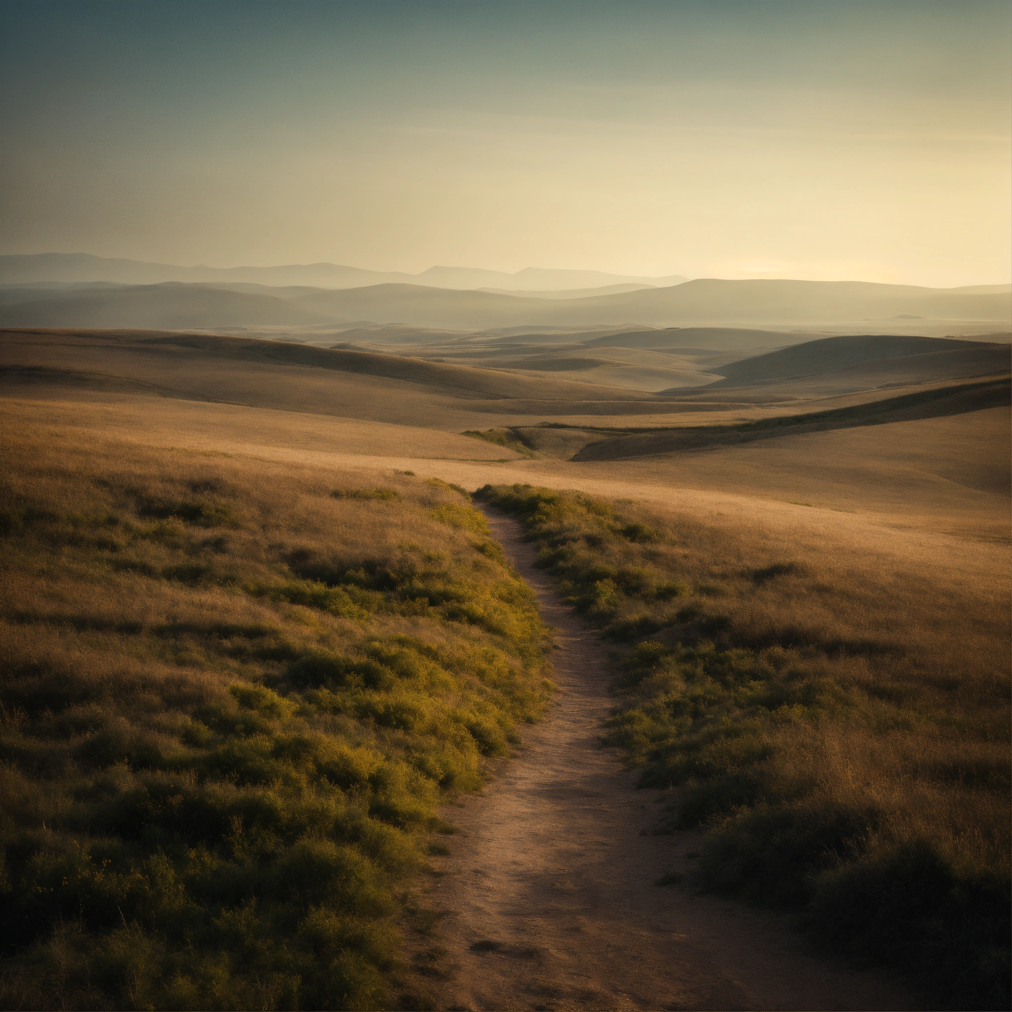 Lexica - High-resolution photograph of a landscape against a minimalist ...