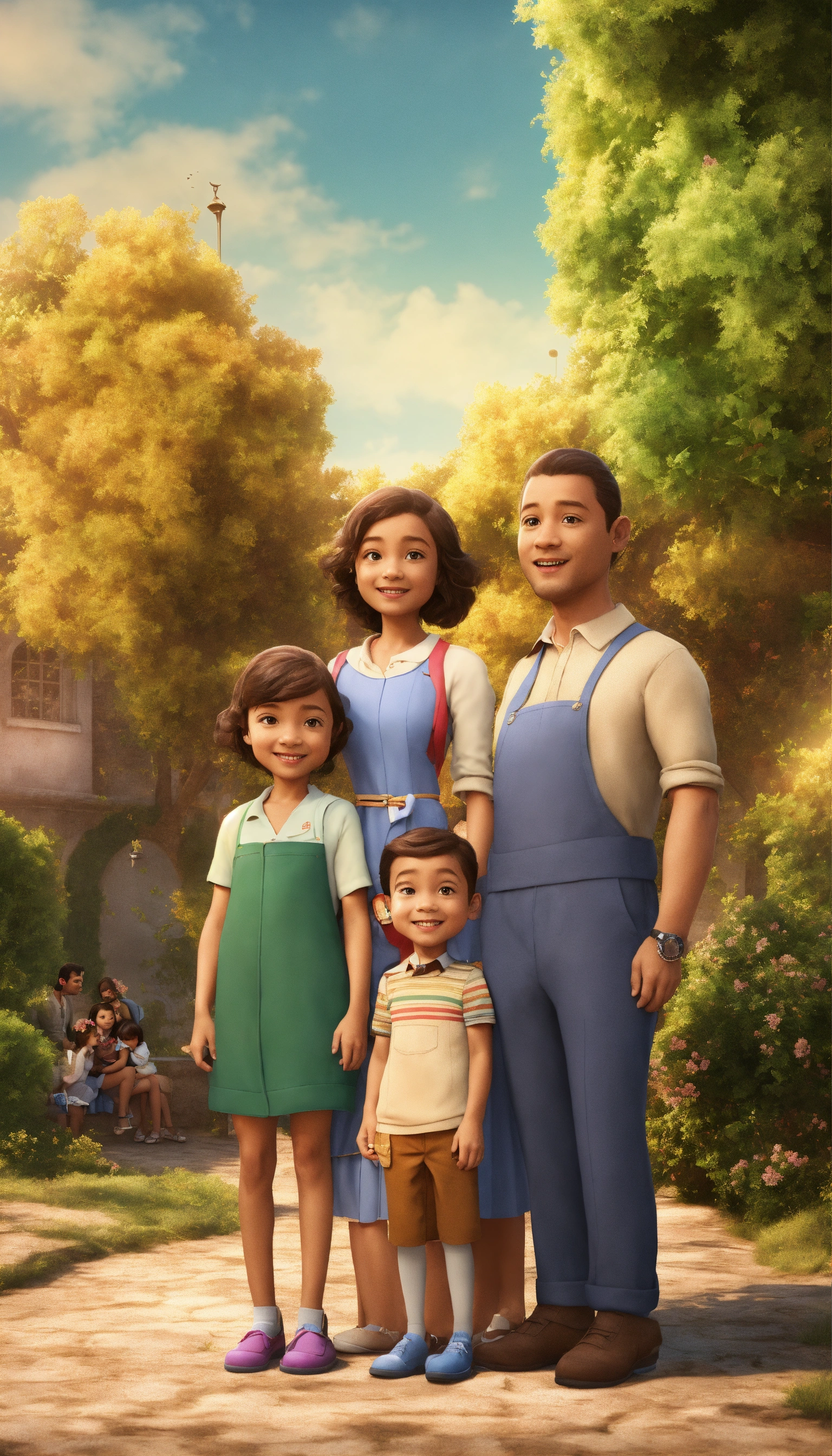 lexica-s-rie-ma-famille-d-abord-cartoon-render