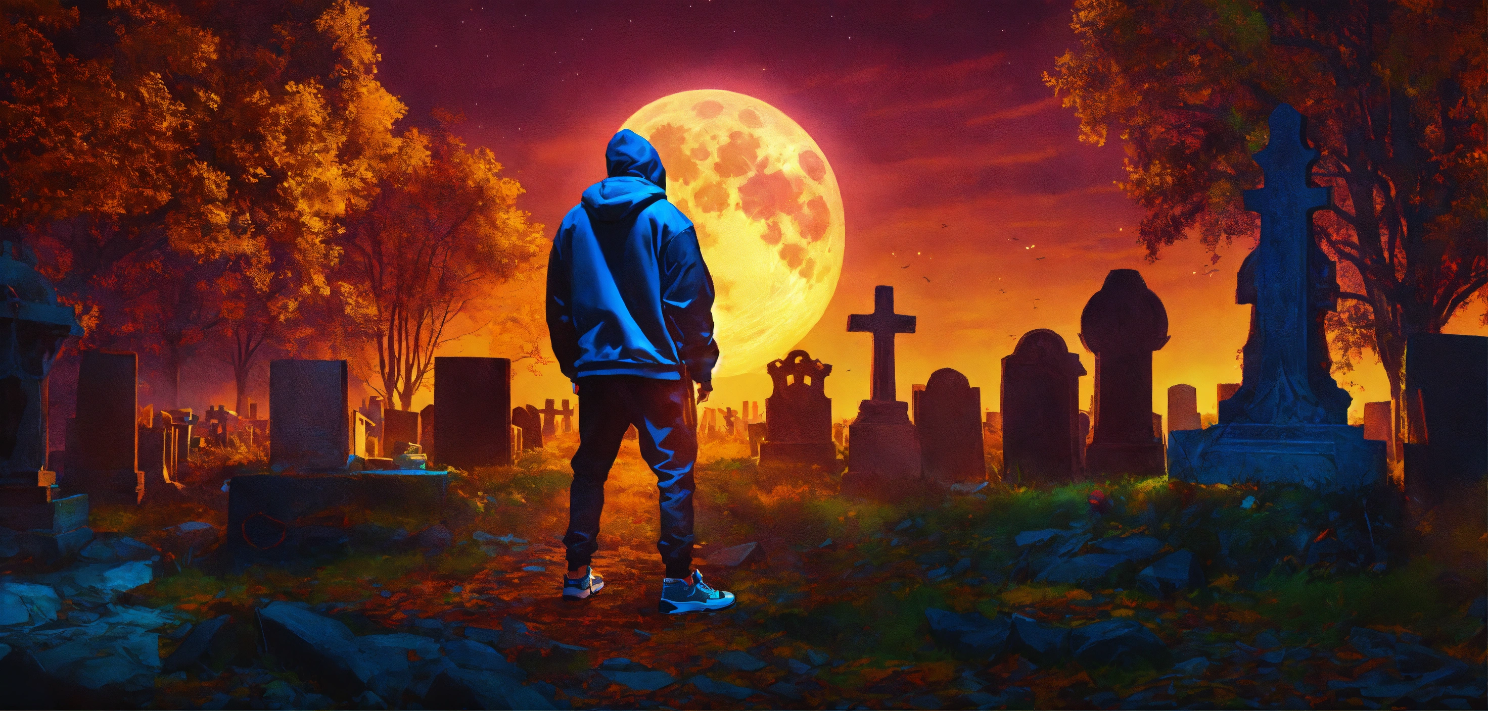 Lexica - A funky rapper is dropping dope rhymes in a haunted graveyard ...